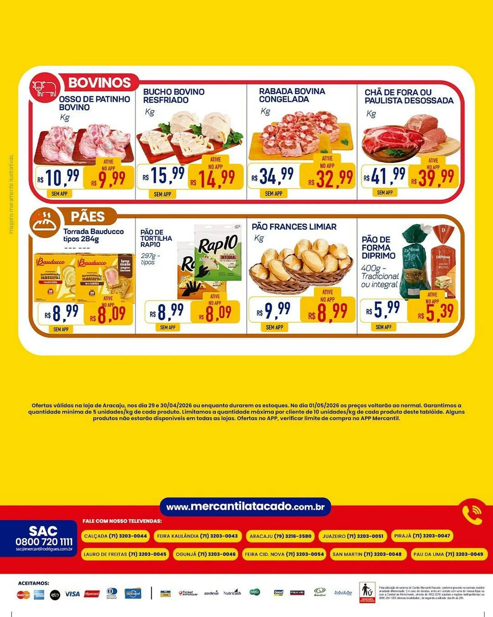 Encarte de Folheto Mercantil Rodrigues 29 de abril até 30 de abril 2026 - Pagina 3