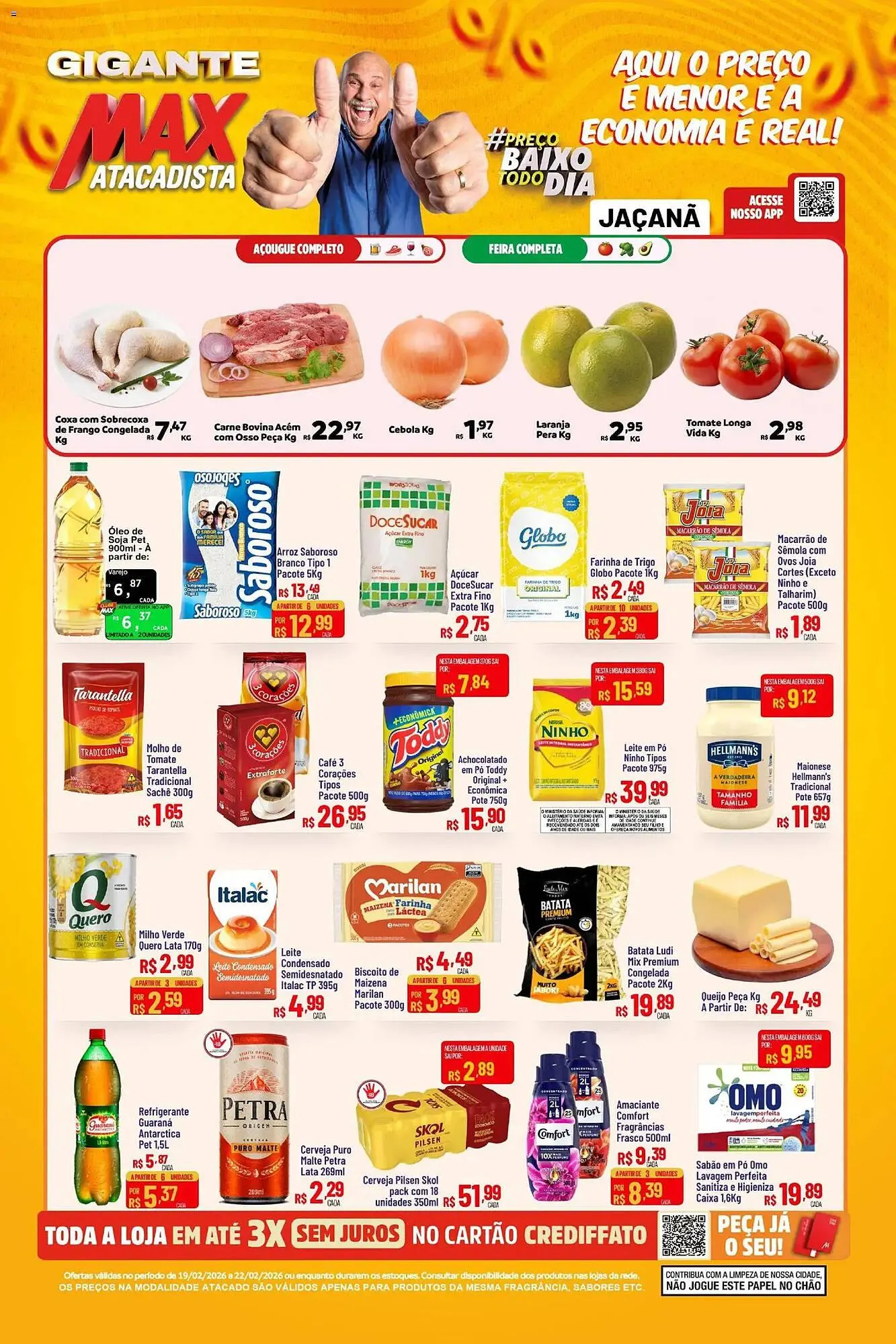 Encarte de Encarte Max Atacadista 19 de julho até 23 de julho 2026 - Pagina 1
