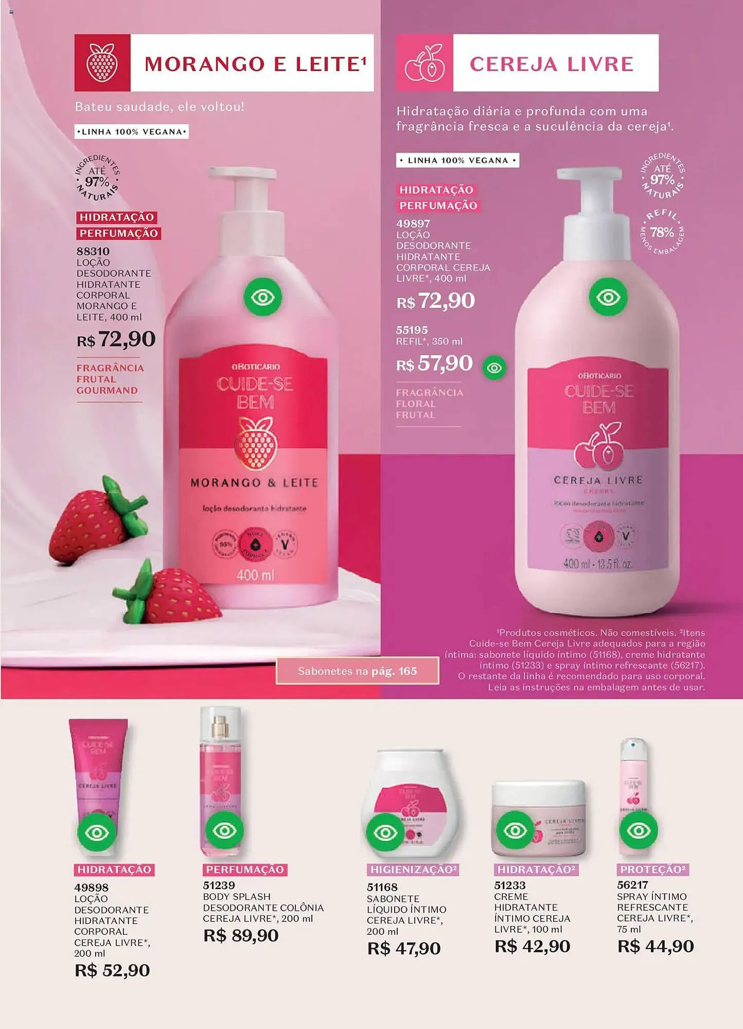 Encarte de Catálogo O Boticário 3 de novembro até 30 de novembro 2025 - Pagina 166