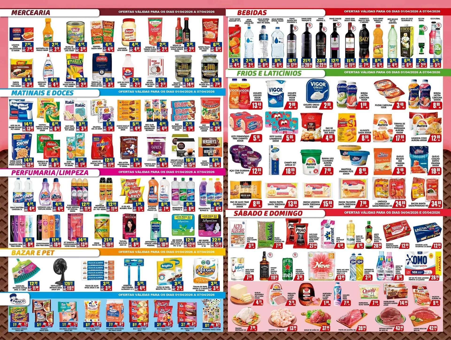 Encarte de Folheto Higa's Supermercado 1 de abril até 7 de abril 2026 - Pagina 2