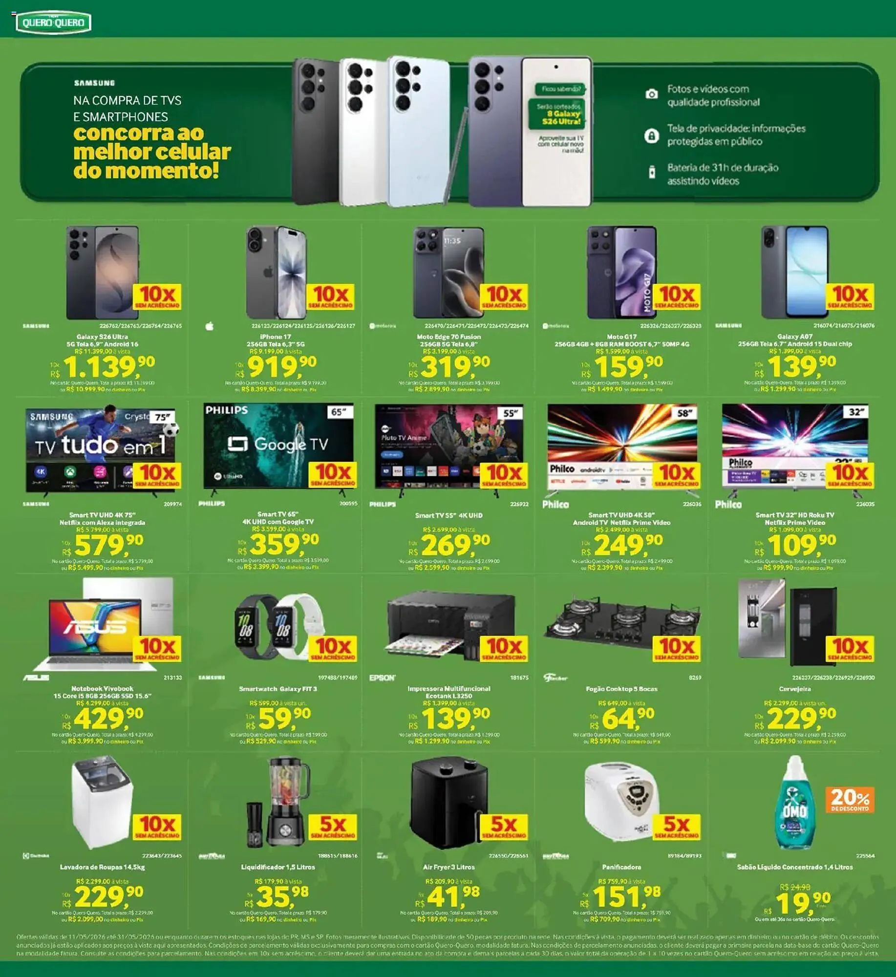 Encarte de Folheto Quero Quero 11 de maio até 31 de maio 2026 - Pagina 2