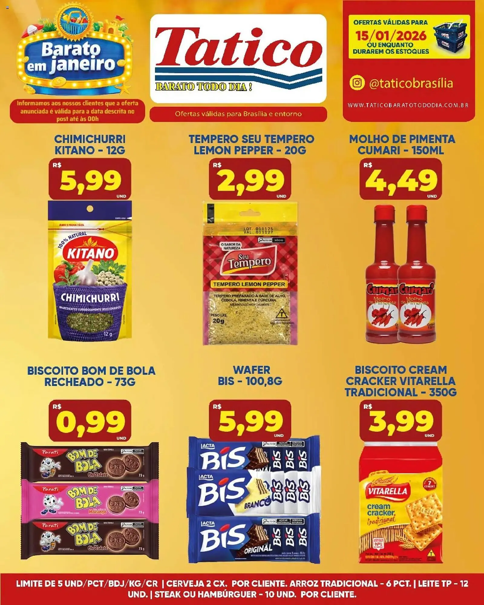 Encarte de Tabloide Tatico 15 de janeiro até 15 de janeiro 2026 - Pagina 4