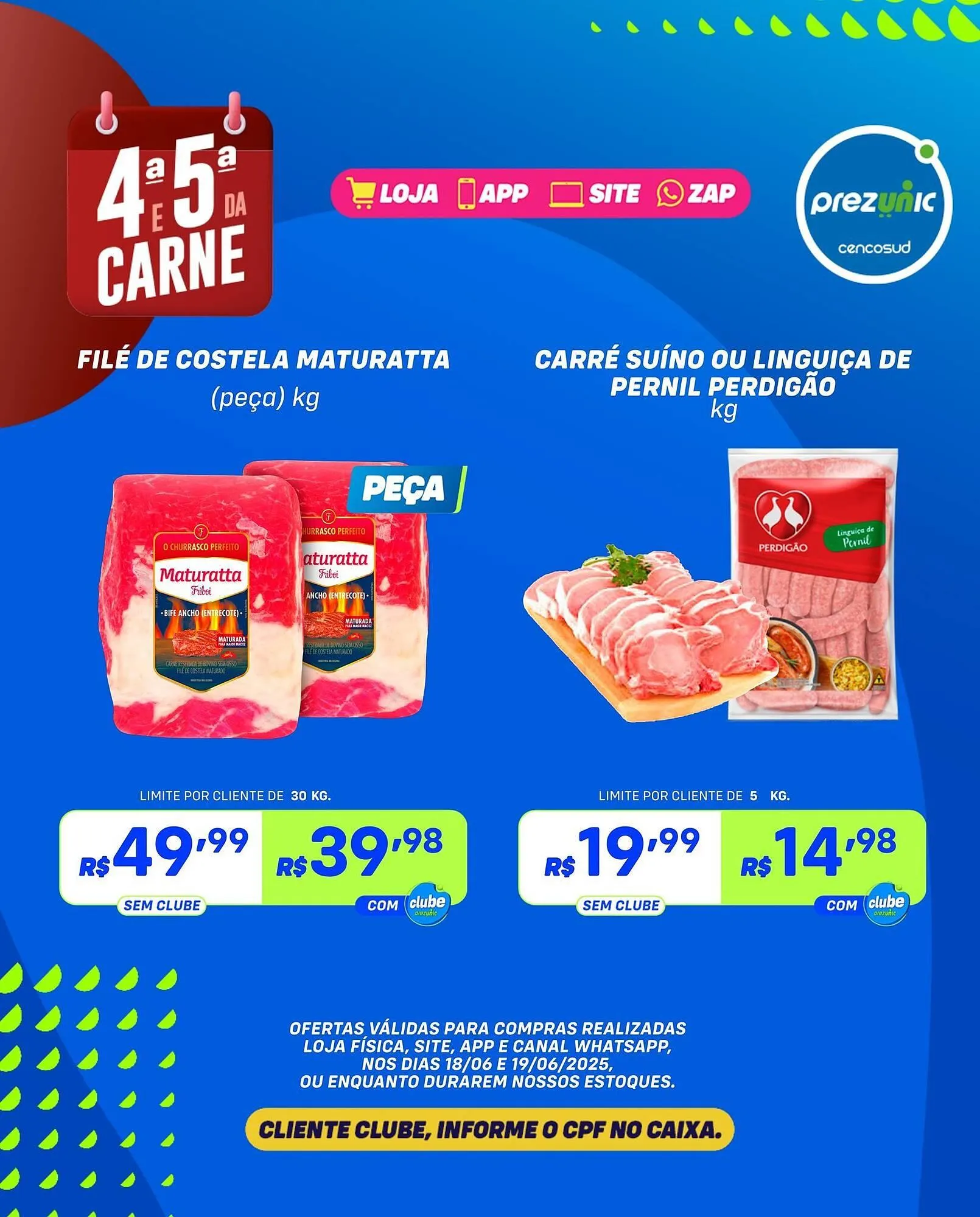 Encarte de Catálogo Prezunic 18 de junho até 19 de junho 2025 - Pagina 3