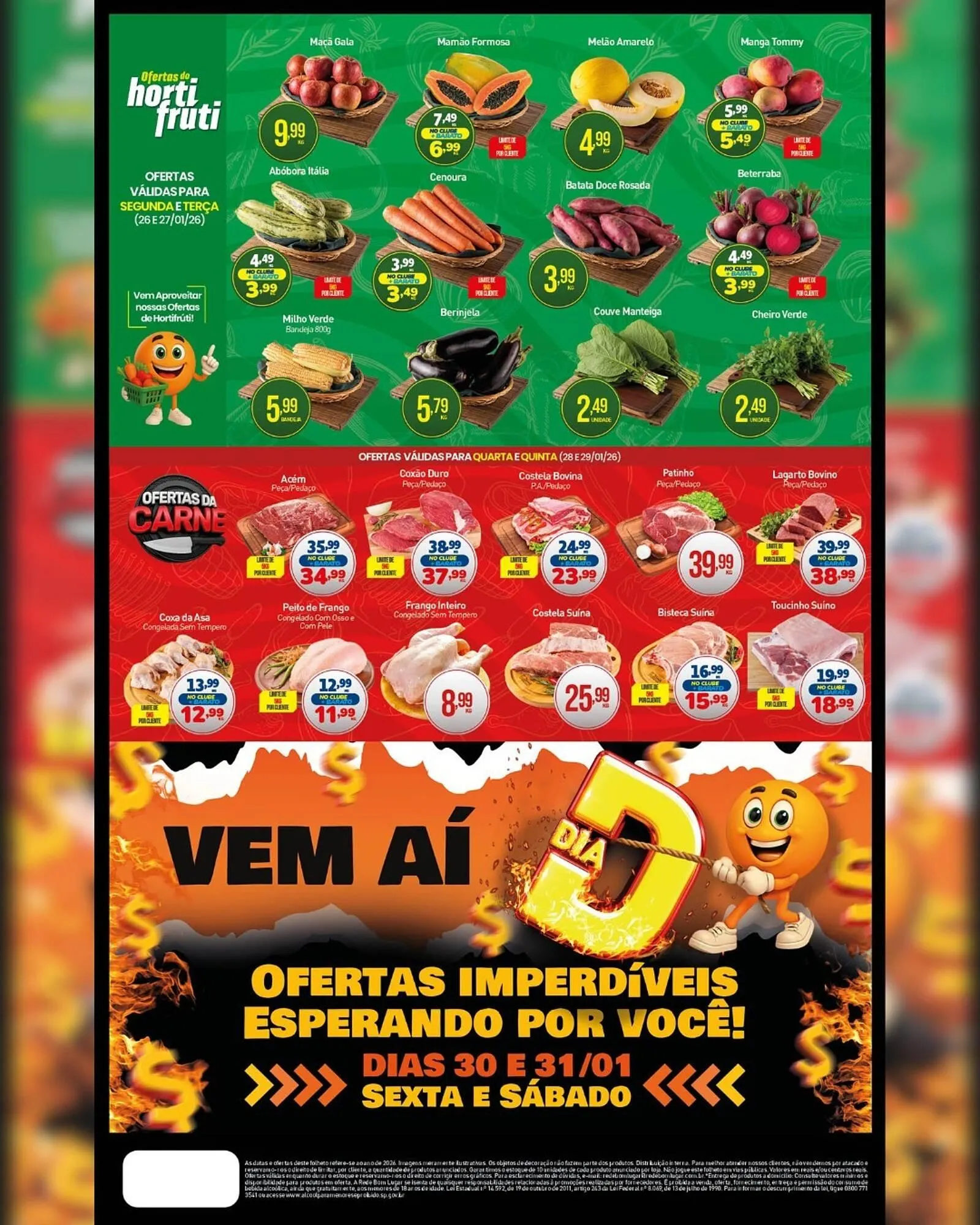 Encarte de Folheto Rede Bom Lugar 26 de janeiro até 29 de janeiro 2026 - Pagina 5