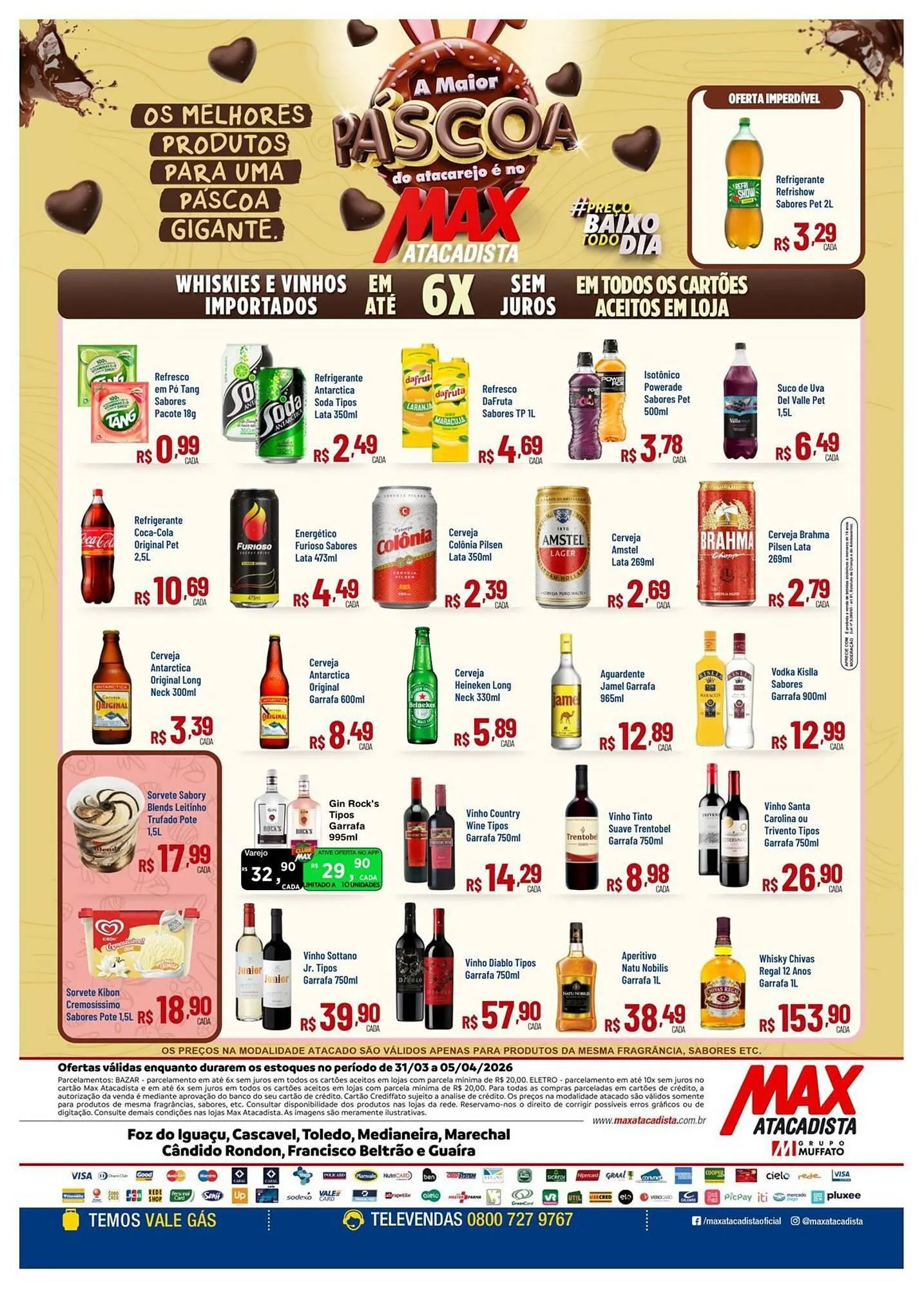 Encarte de Encarte Muffato 31 de março até 5 de abril 2026 - Pagina 4