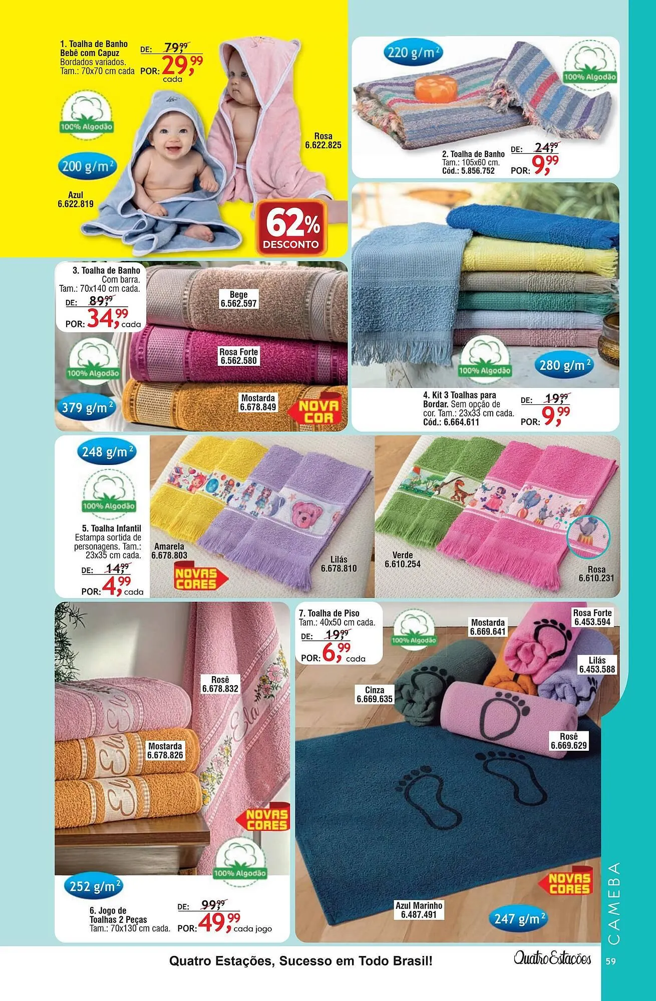 Encarte de Revista Quatro Estações 30 de março até 7 de julho 2026 - Pagina 55