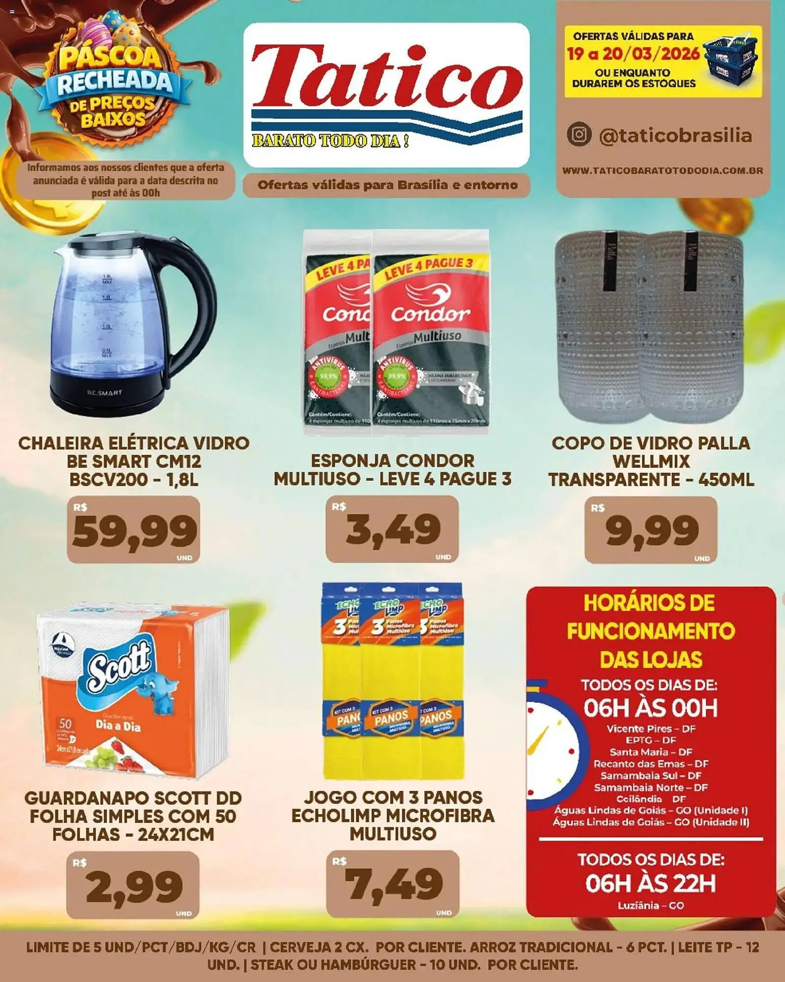 Encarte de Tabloide Tatico 19 de março até 20 de março 2026 - Pagina 19