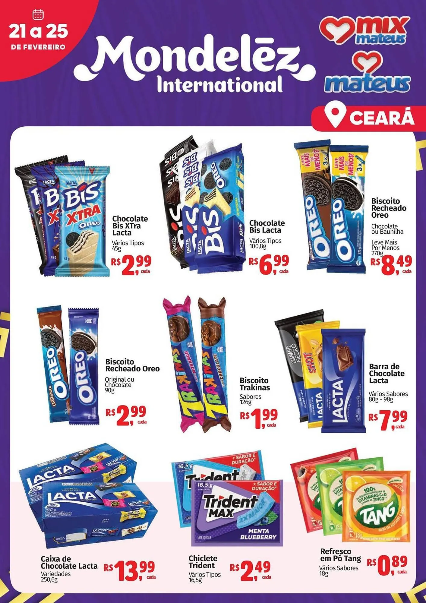 Encarte de Catálogo Supermercados Mateus 21 de fevereiro até 25 de fevereiro 2026 - Pagina 1