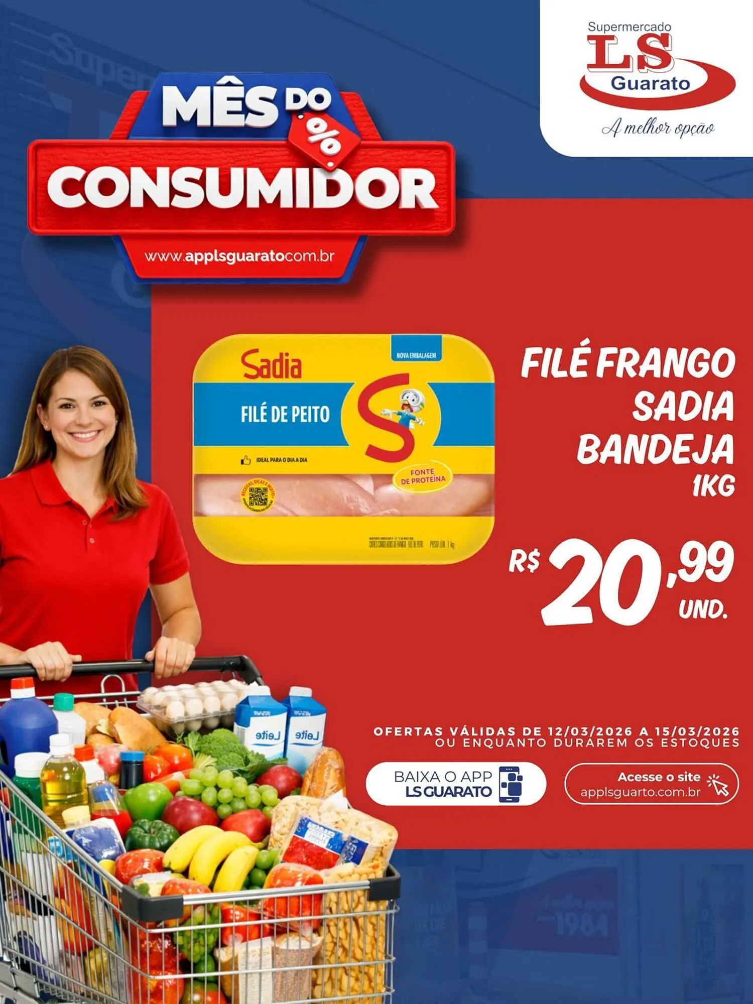 Encarte de Catálogo Supermercado LS Guarato 12 de março até 15 de março 2026 - Pagina 5