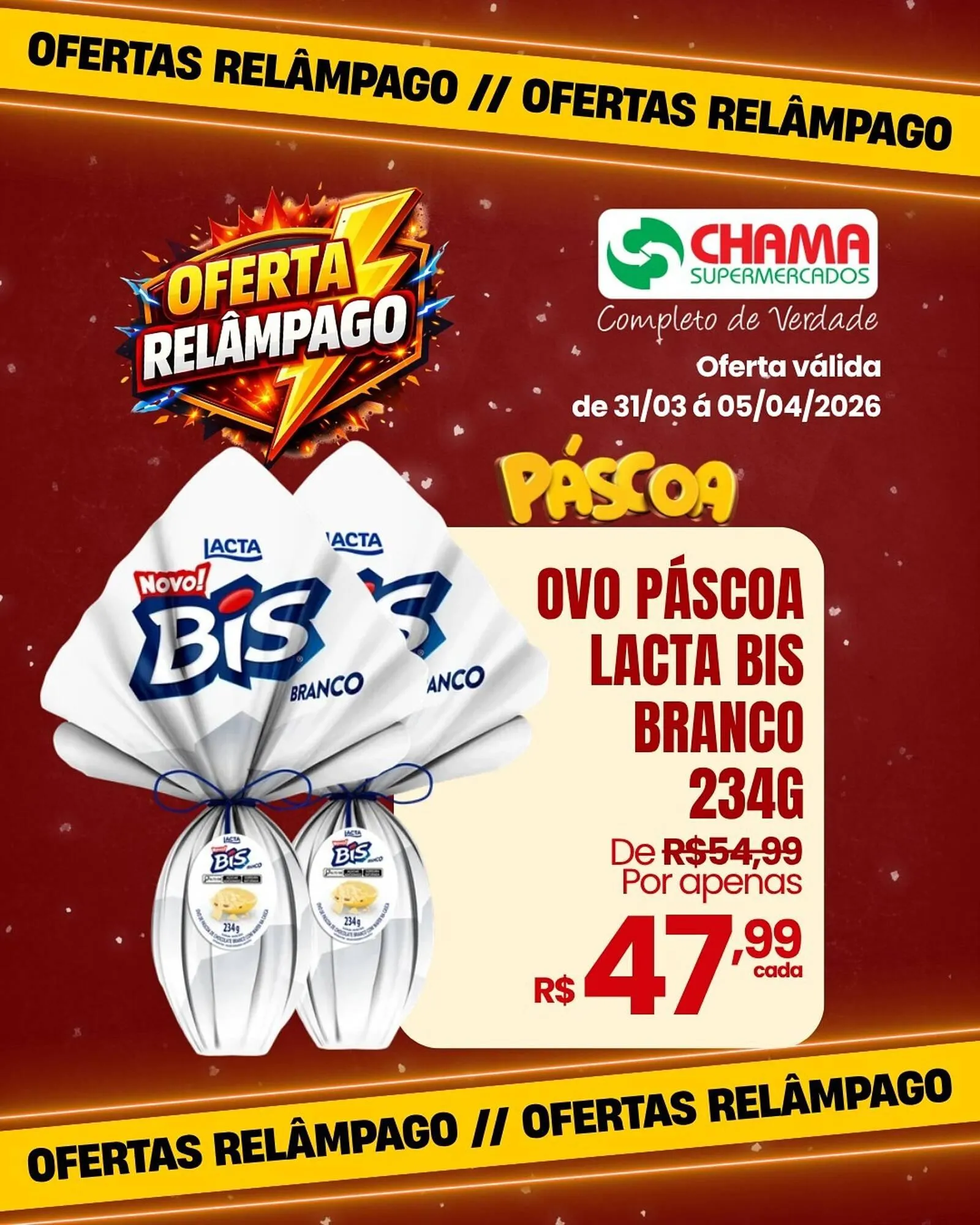 Encarte de Catálogo Chama Supermercados 31 de março até 5 de abril 2026 - Pagina 4