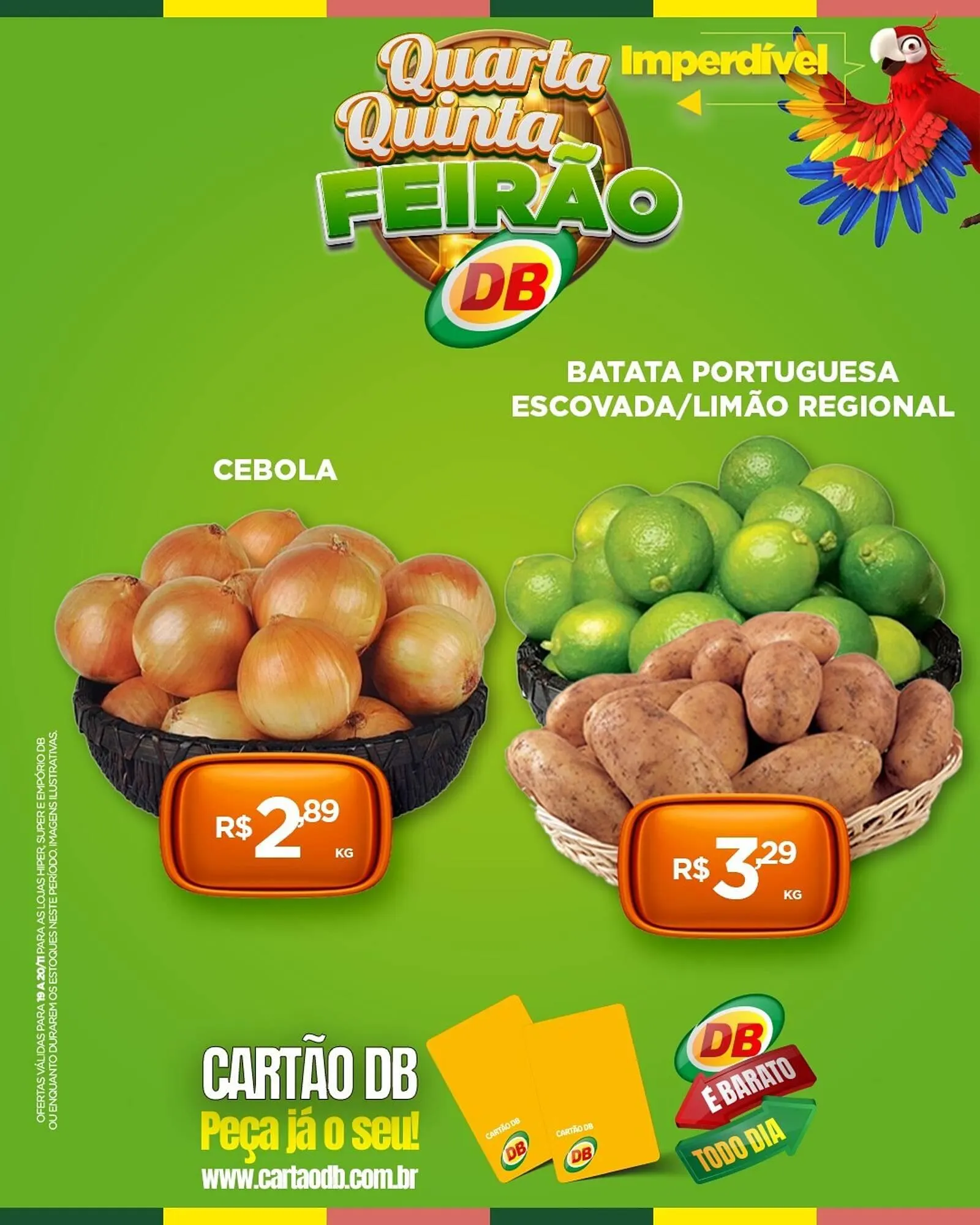 Encarte de Catálogo DB Supermercados 19 de novembro até 20 de novembro 2025 - Pagina 1