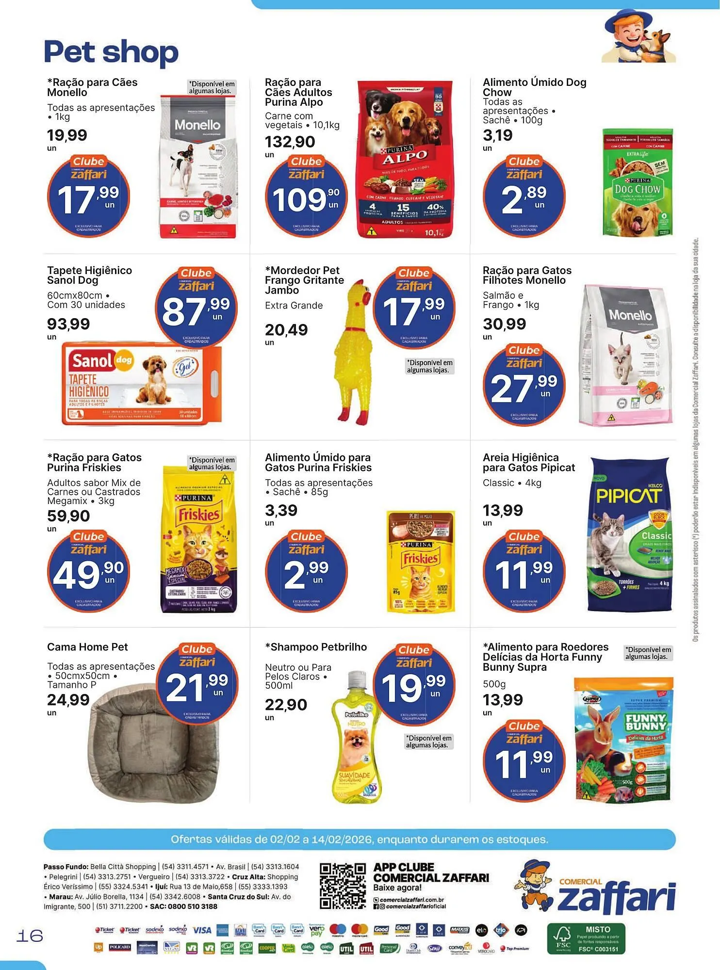 Encarte de Encarte Comercial Zaffari 2 de fevereiro até 14 de fevereiro 2026 - Pagina 16