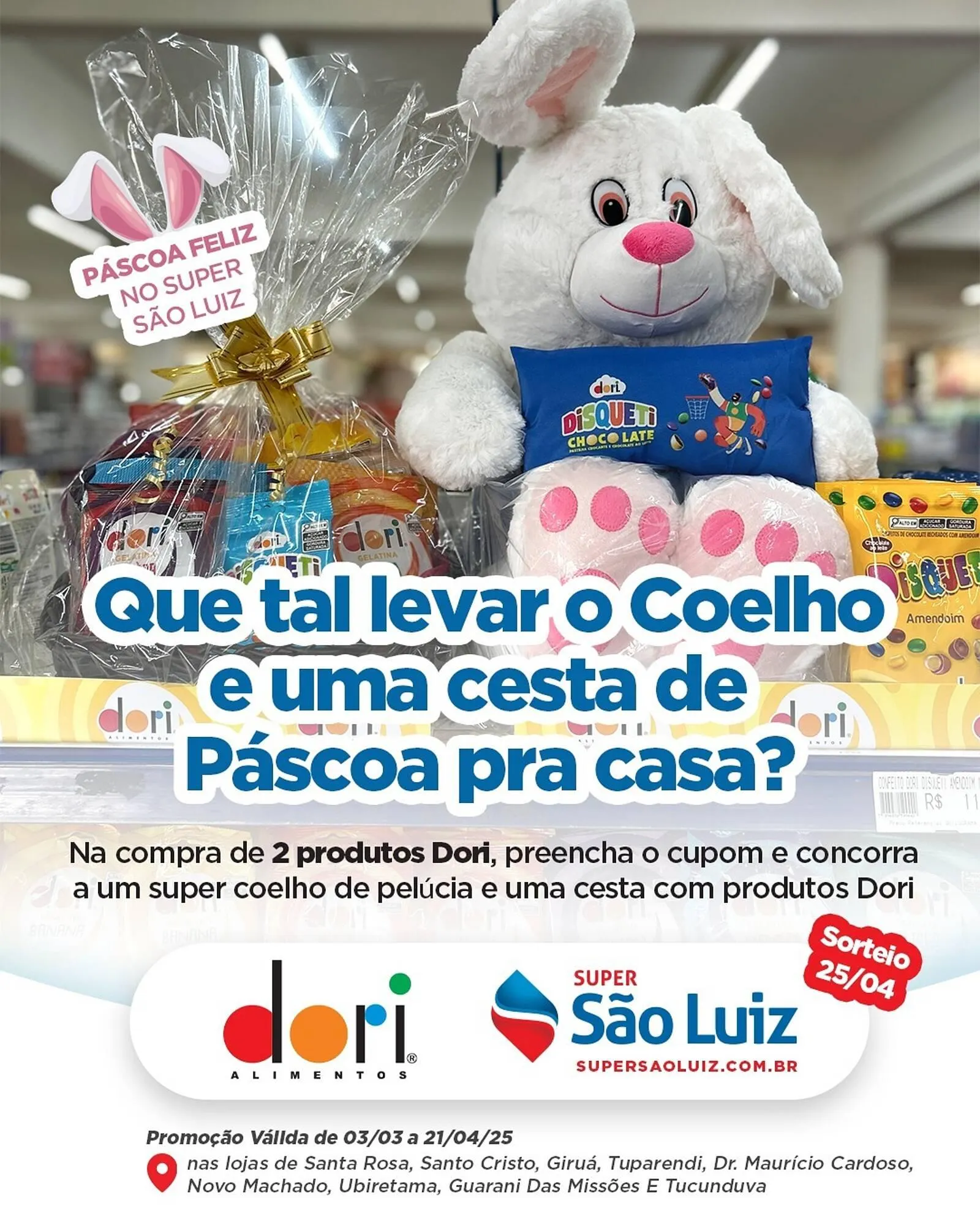 Encarte de Catálogo Super São Luiz 3 de março até 21 de março 2025 - Pagina 1
