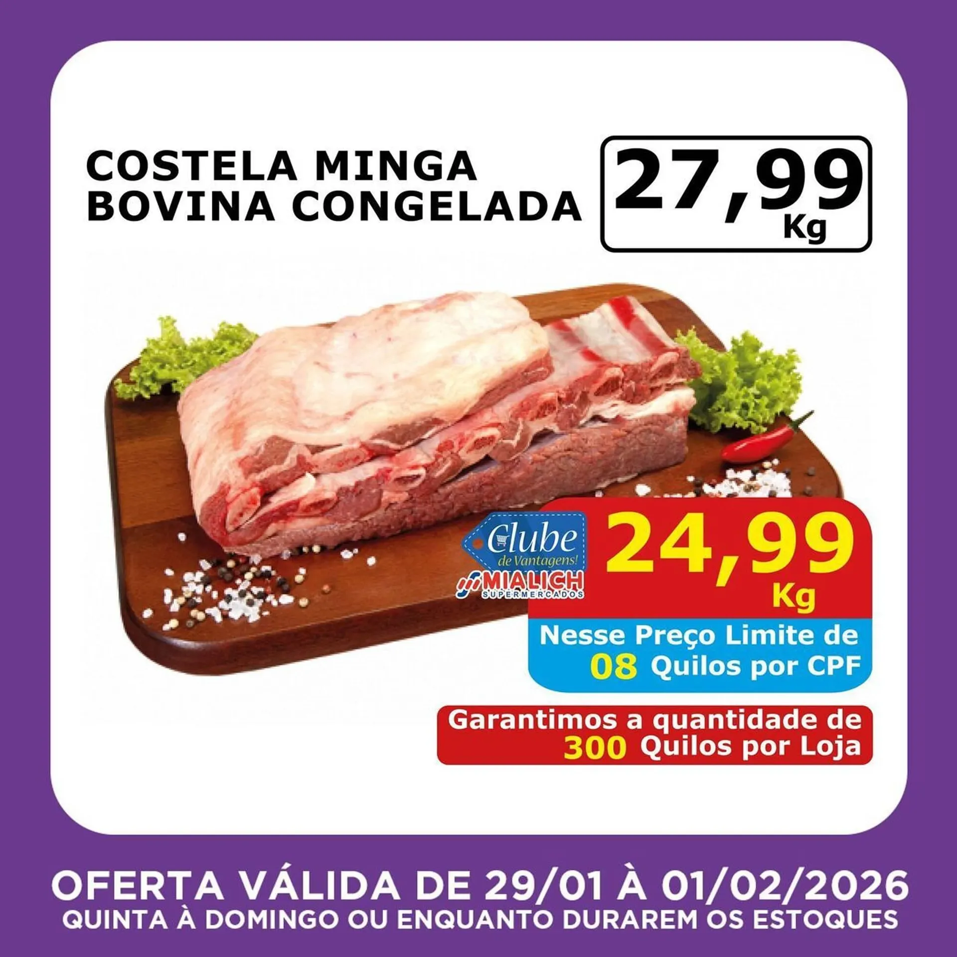 Encarte de Catálogo Mialich Supermercados 29 de janeiro até 1 de fevereiro 2026 - Pagina 5