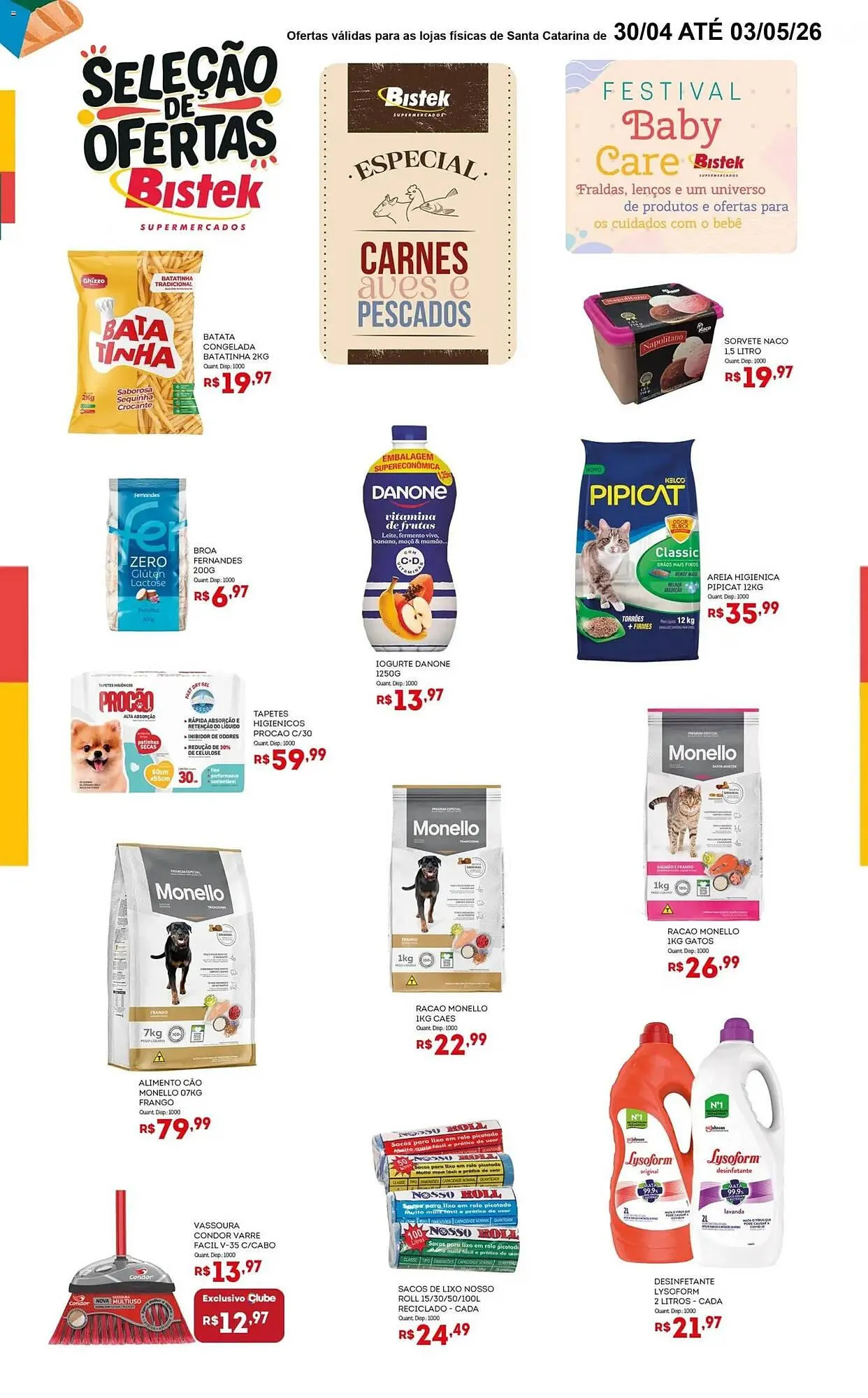 Encarte de Encarte Bistek Supermercados 30 de abril até 4 de maio 2026 - Pagina 3