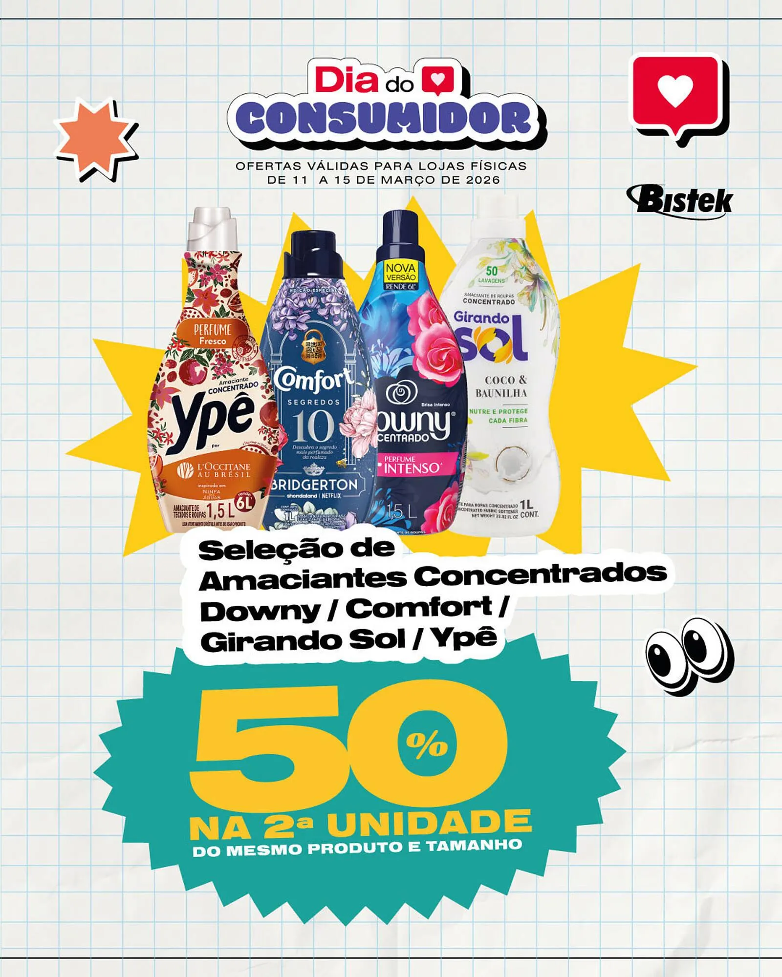 Encarte de Encarte Bistek Supermercados 11 de março até 15 de março 2026 - Pagina 5