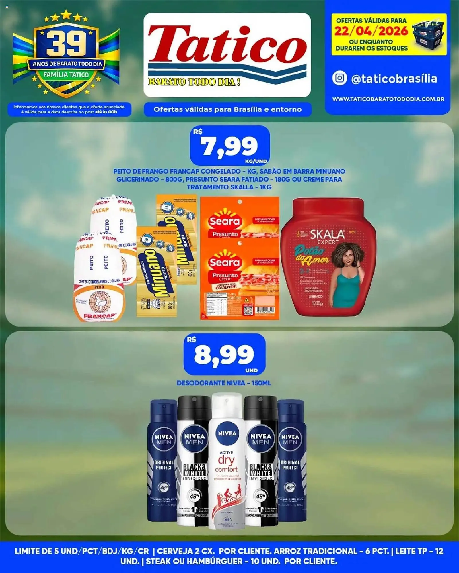 Encarte de Tabloide Tatico 22 de abril até 22 de abril 2026 - Pagina 8