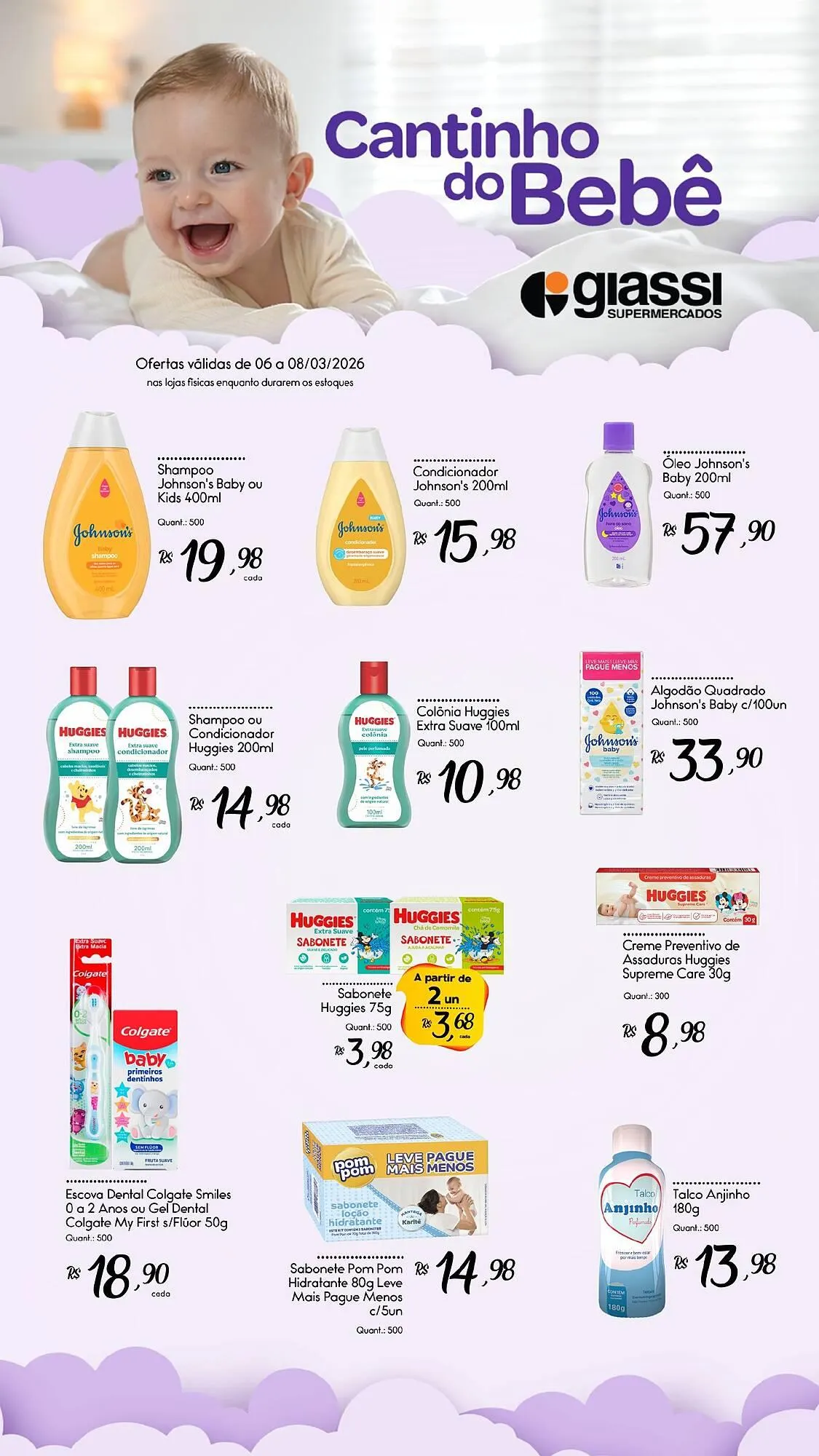 Encarte de Encarte Giassi Supermercados 6 de março até 8 de março 2026 - Pagina 2