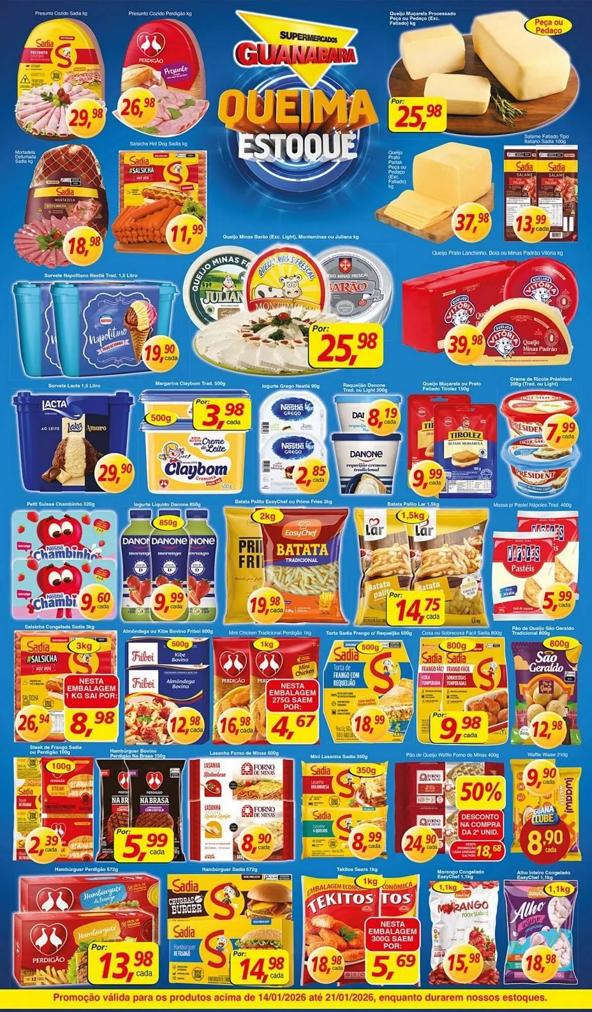 Encarte de Encarte Supermercados Guanabara 14 de janeiro até 21 de janeiro 2026 - Pagina 4