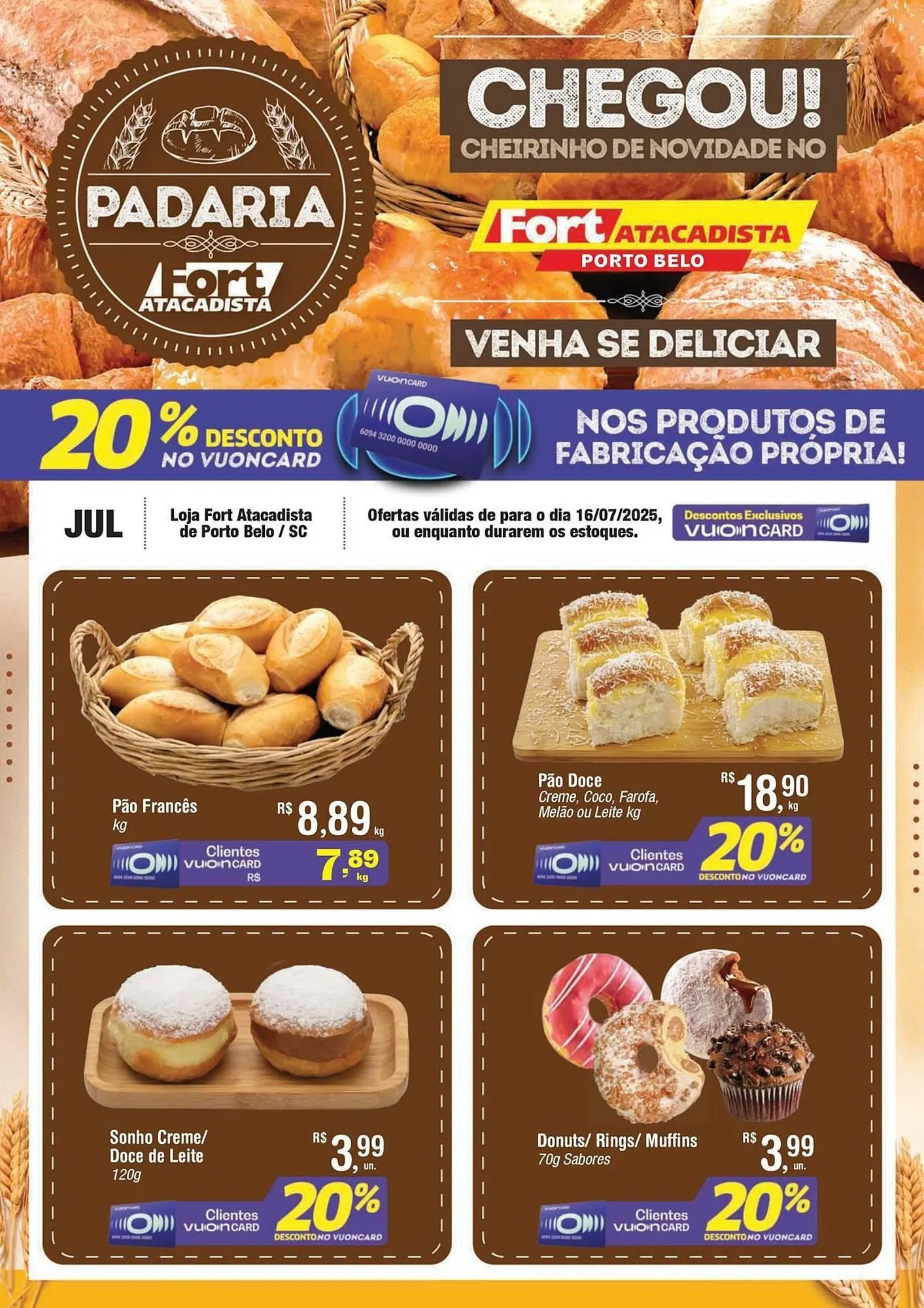 Encarte de Catálogo Fort Atacadista 16 de julho até 16 de julho 2025 - Pagina 1