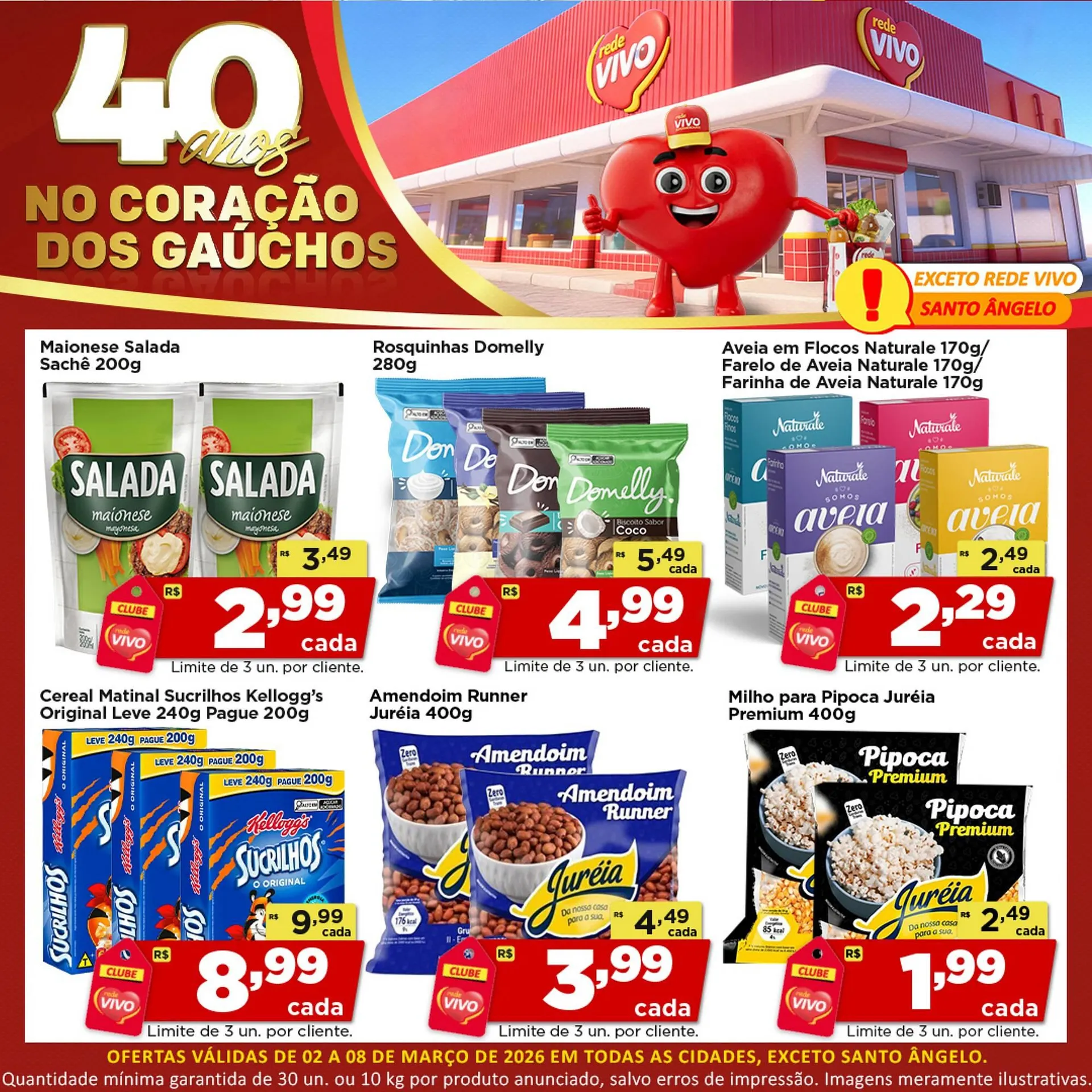 Encarte de Encarte Rede Vivo 2 de março até 8 de março 2026 - Pagina 1