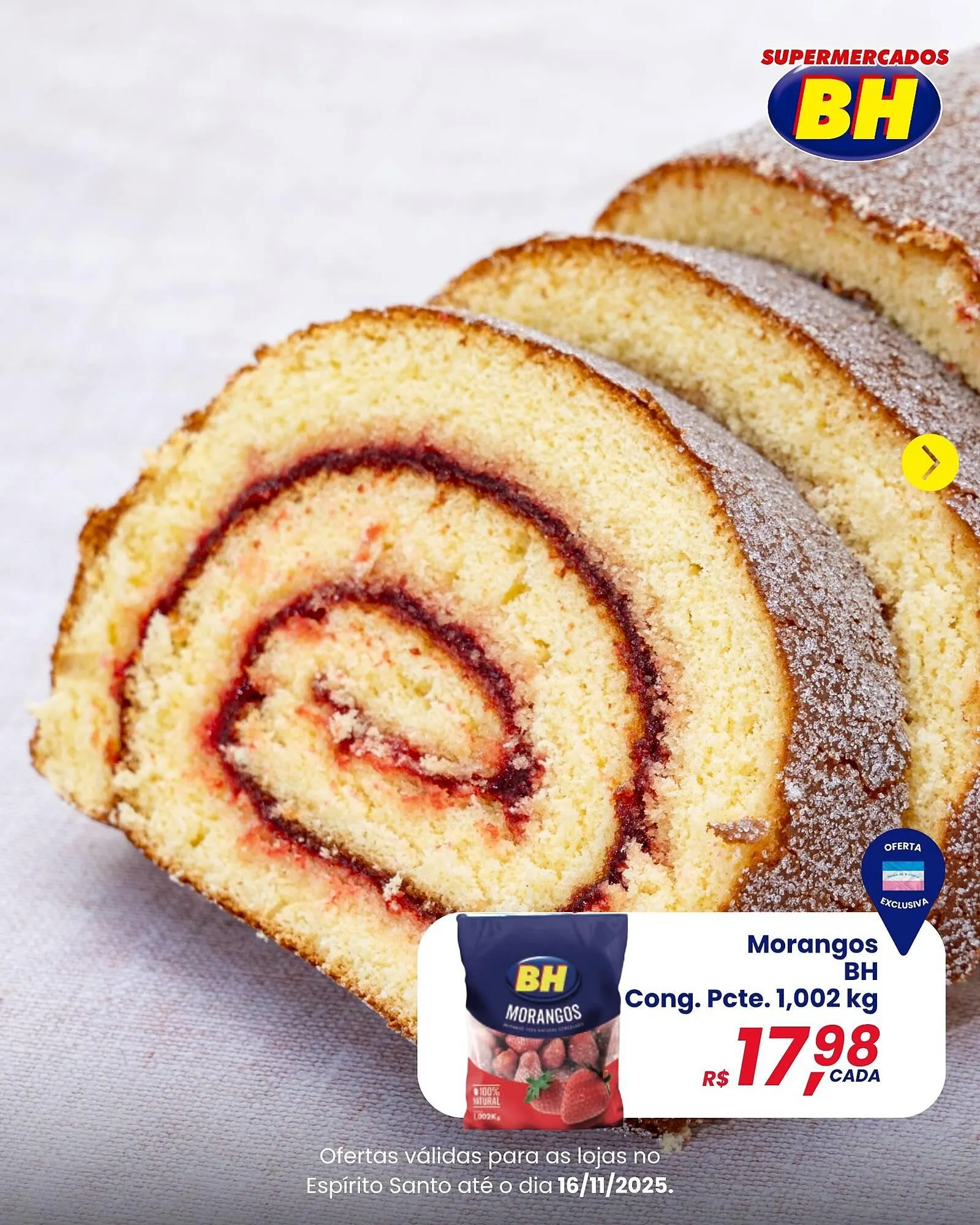 Encarte de Folheto Supermercados BH 10 de novembro até 16 de novembro 2025 - Pagina 1