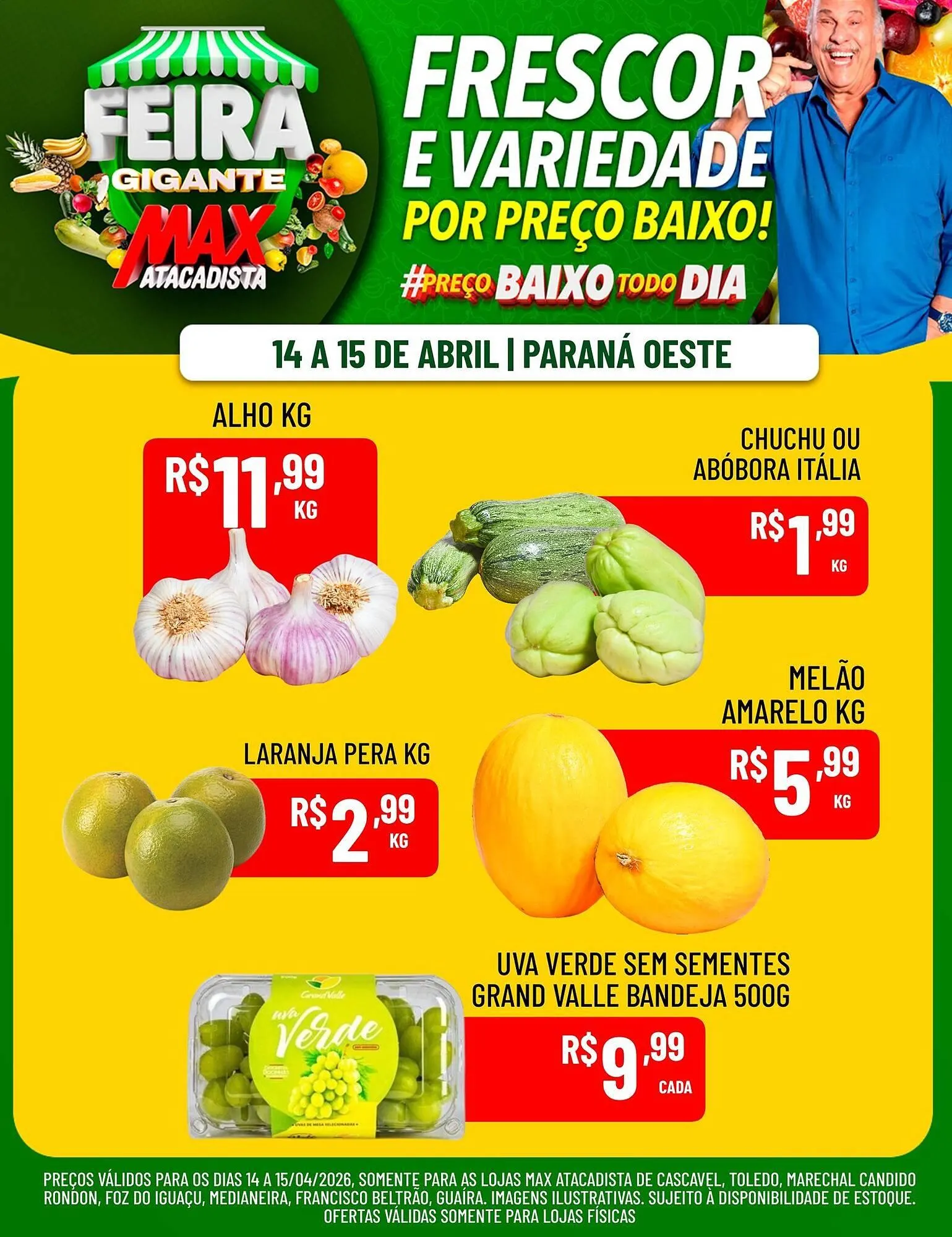 Encarte de Encarte Max Atacadista 14 de abril até 15 de abril 2026 - Pagina 3