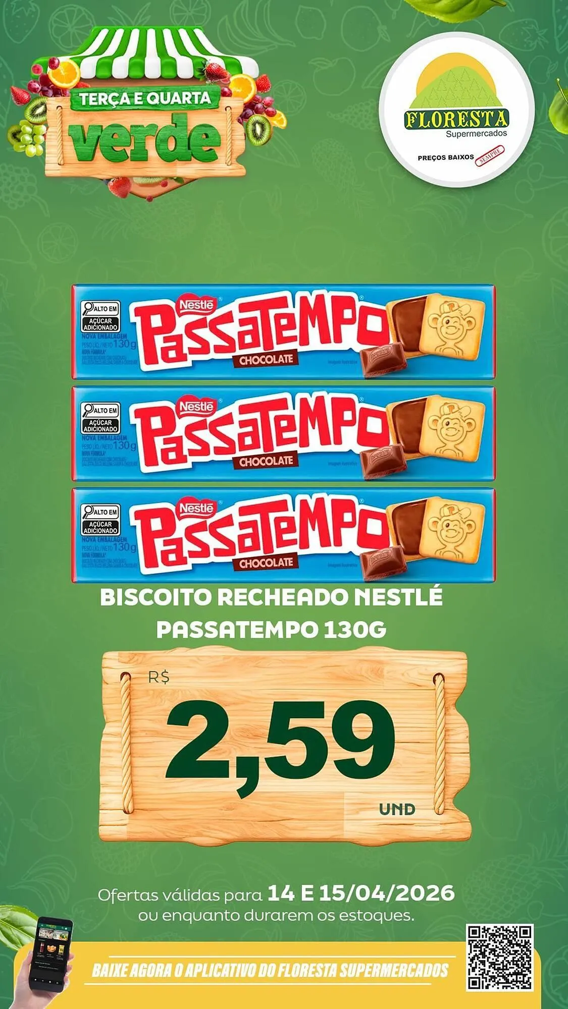 Encarte de Catálogo Floresta Supermercados 14 de abril até 15 de abril 2026 - Pagina 10