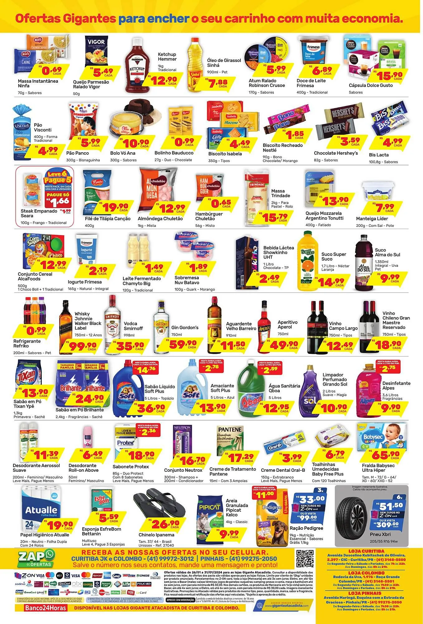 Encarte de Catálogo Gigante Atacadista 26 de janeiro até 31 de janeiro 2024 - Pagina 2