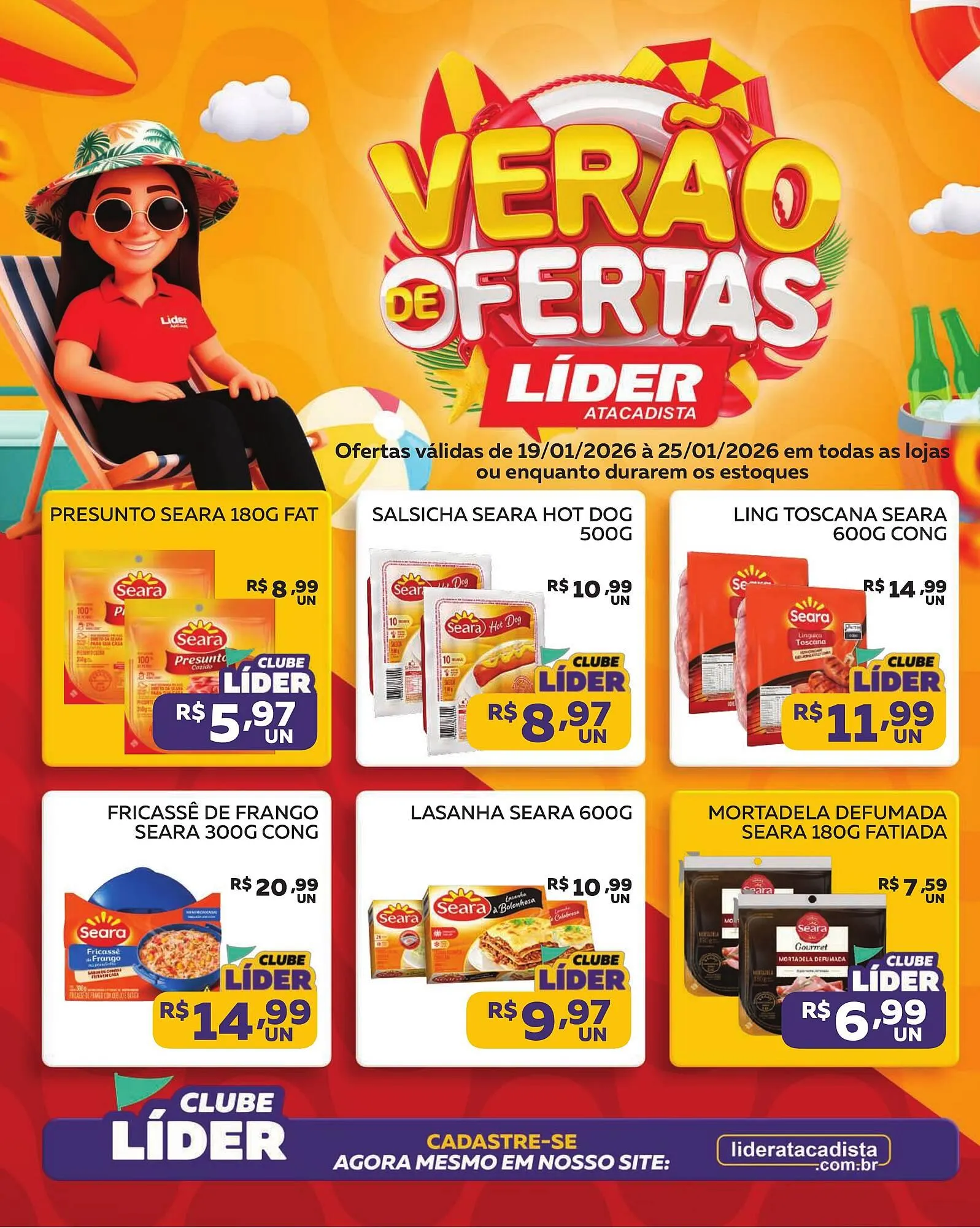 Encarte de Encarte Lider Atacadista 20 de janeiro até 25 de janeiro 2026 - Pagina 1