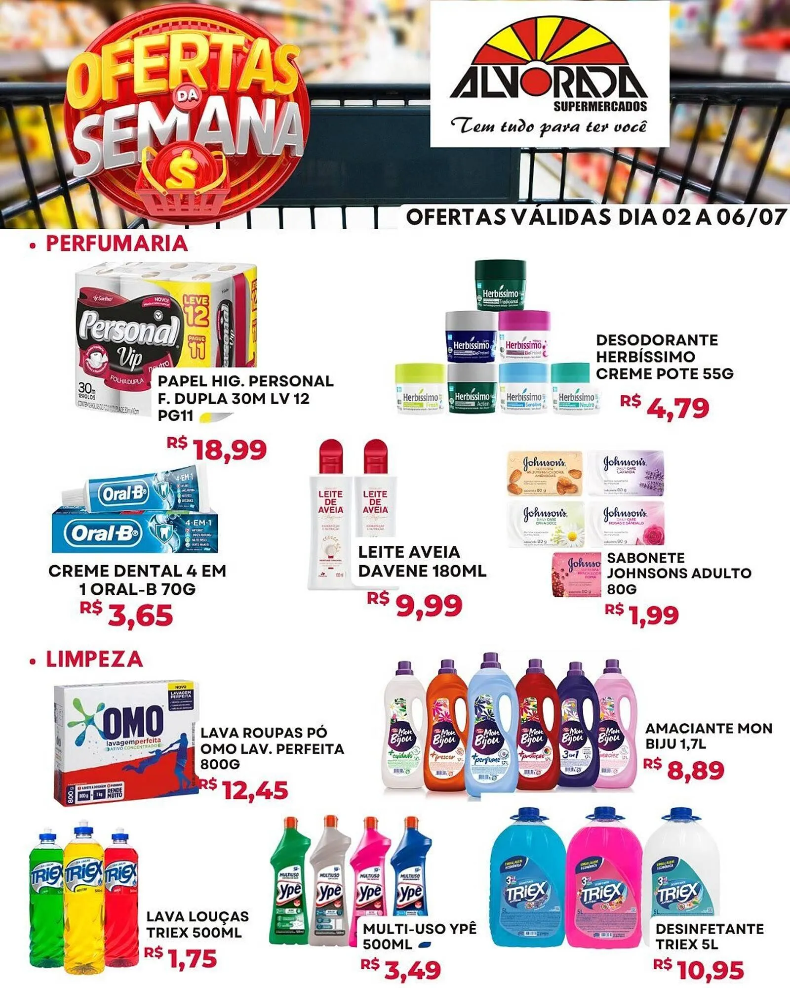 Encarte de Catálogo Alvorada Supermercados 1 de julho até 6 de julho 2025 - Pagina 3