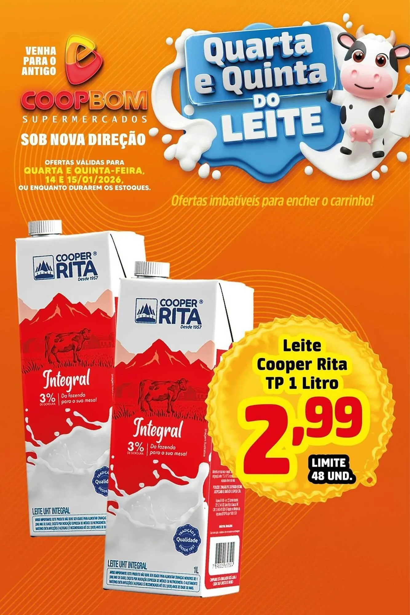 Encarte de Tabloide CoopBom 14 de janeiro até 15 de janeiro 2026 - Pagina 3