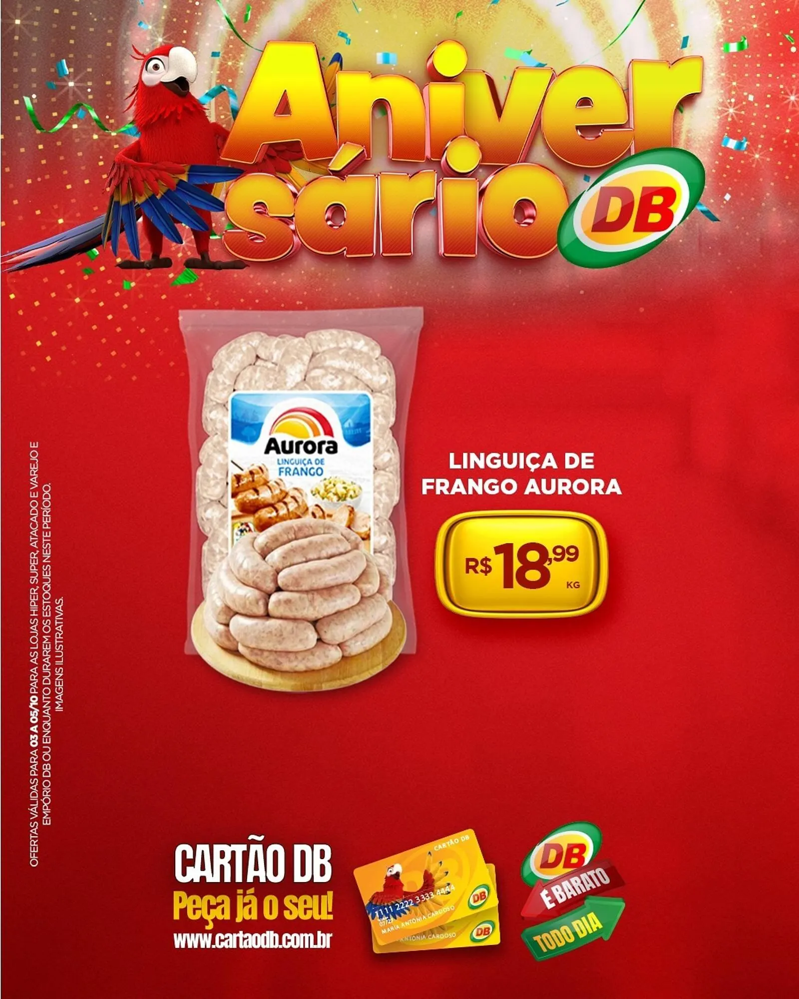 Encarte de Catálogo DB Supermercados 3 de outubro até 5 de outubro 2025 - Pagina 4