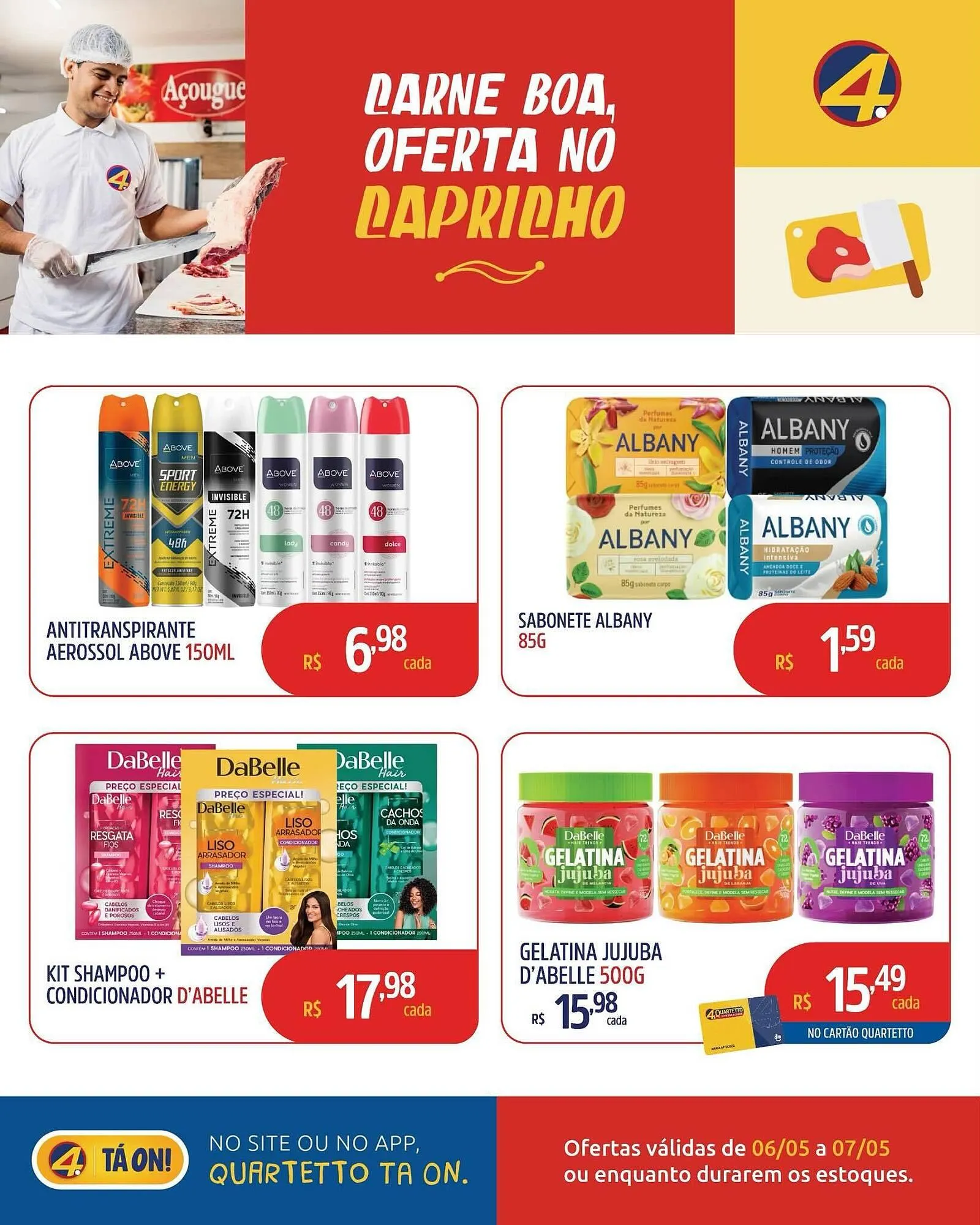 Encarte de Catálogo Quartetto Supermercados 6 de maio até 7 de maio 2026 - Pagina 8