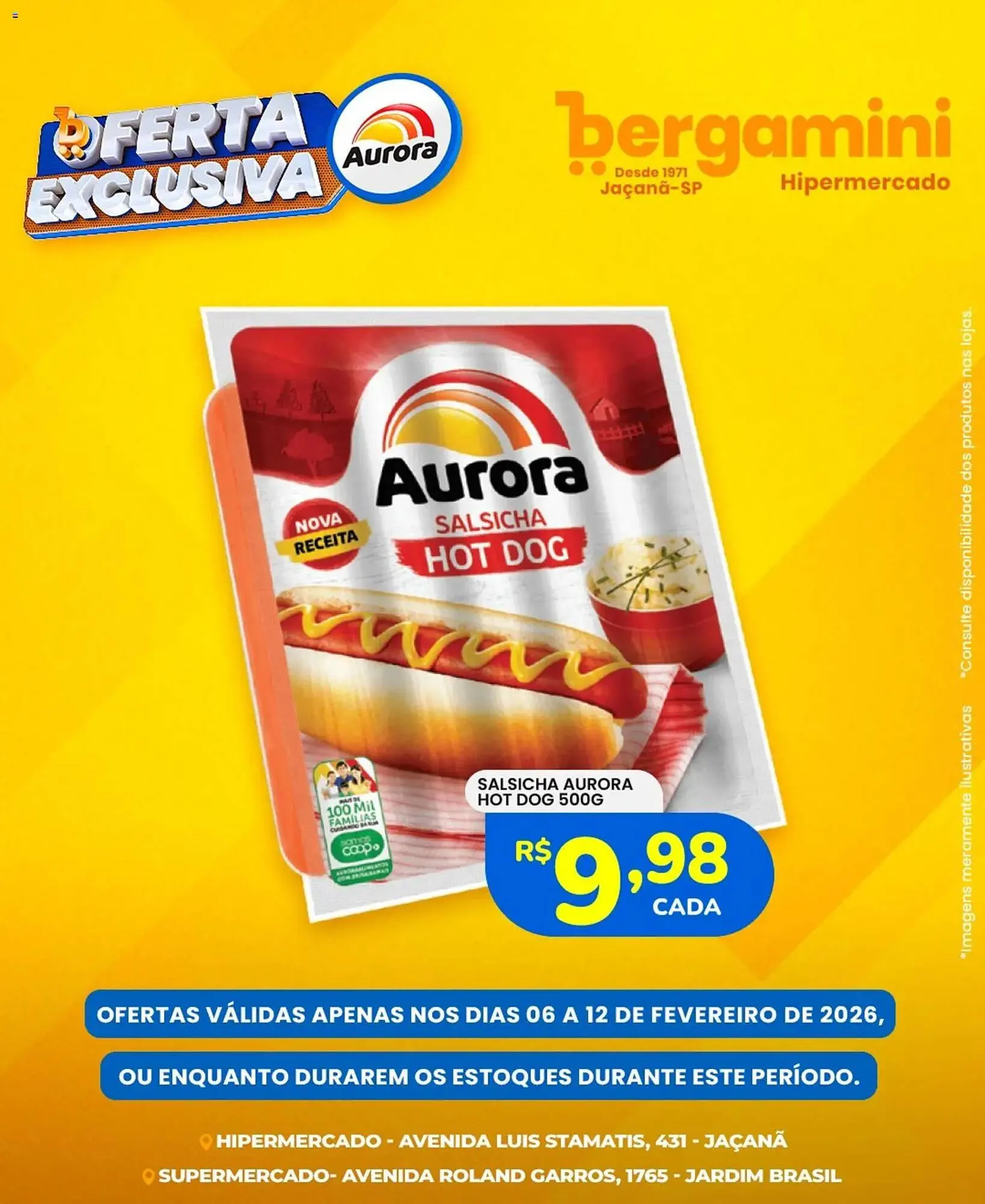 Encarte de Catálogo Supermercado Bergamini 6 de fevereiro até 13 de fevereiro 2026 - Pagina 3