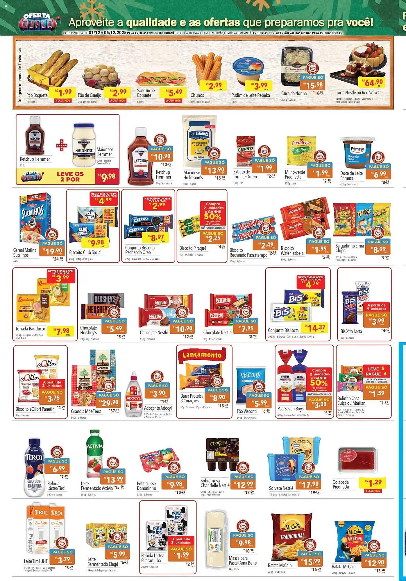 Encarte de Catálogo Supermercados Condor 1 de dezembro até 5 de dezembro 2025 - Pagina 2