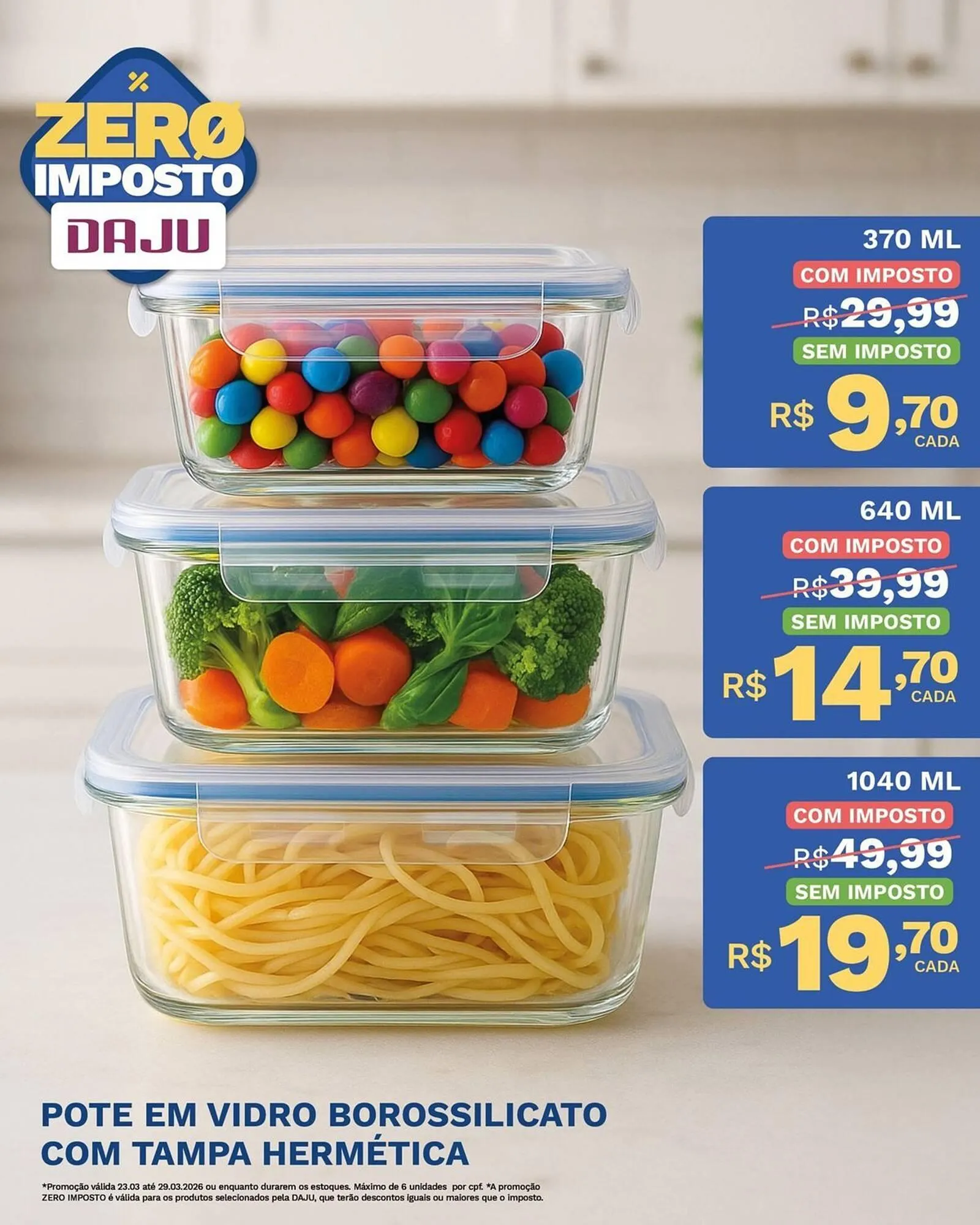 Encarte de Catálogo Daju 23 de março até 29 de março 2026 - Pagina 1
