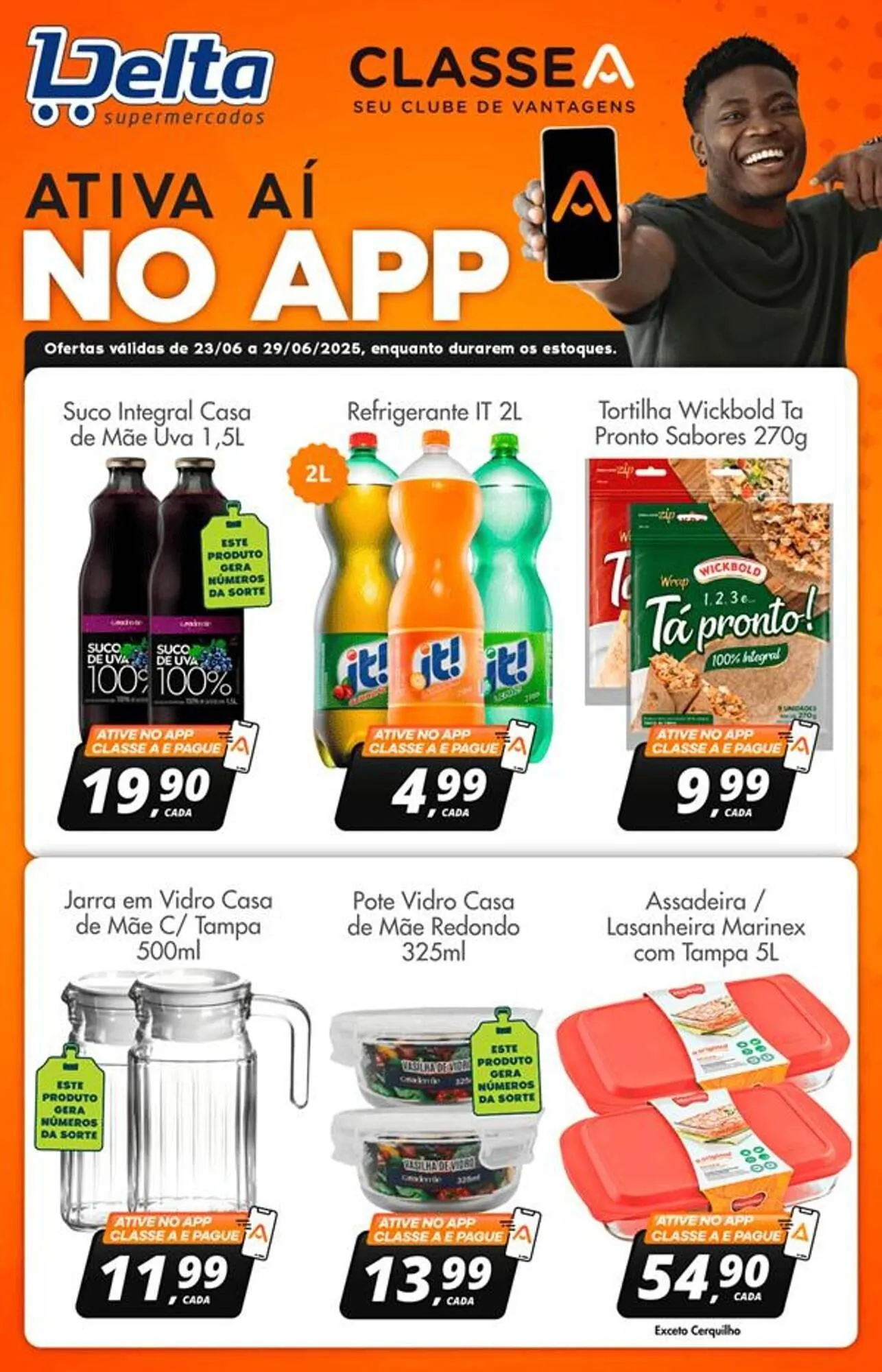 Encarte de Catálogo Delta Supermercados 23 de junho até 29 de junho 2025 - Pagina 4