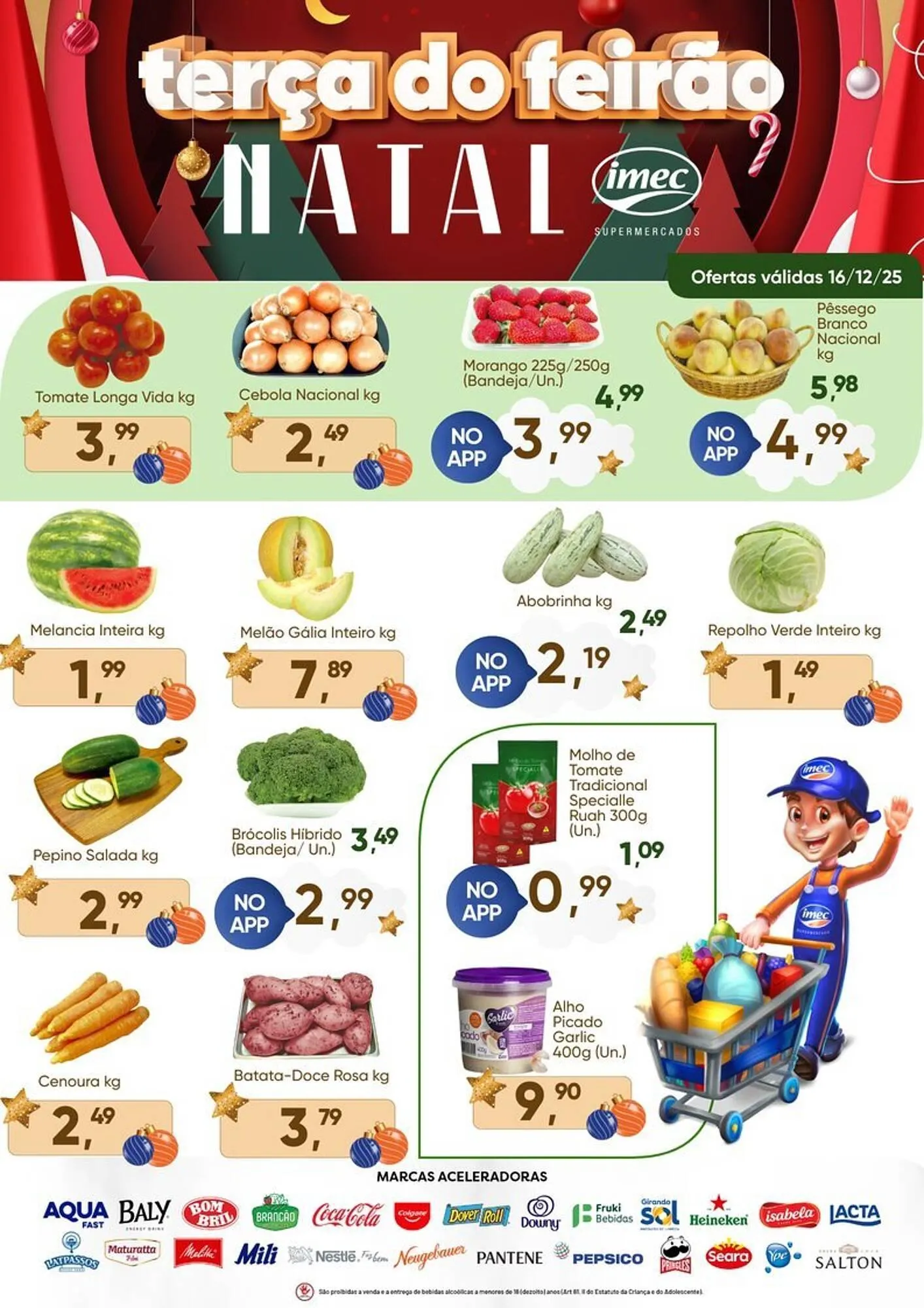 Encarte de Catálogo Imec Supermercados 16 de dezembro até 16 de dezembro 2025 - Pagina 1