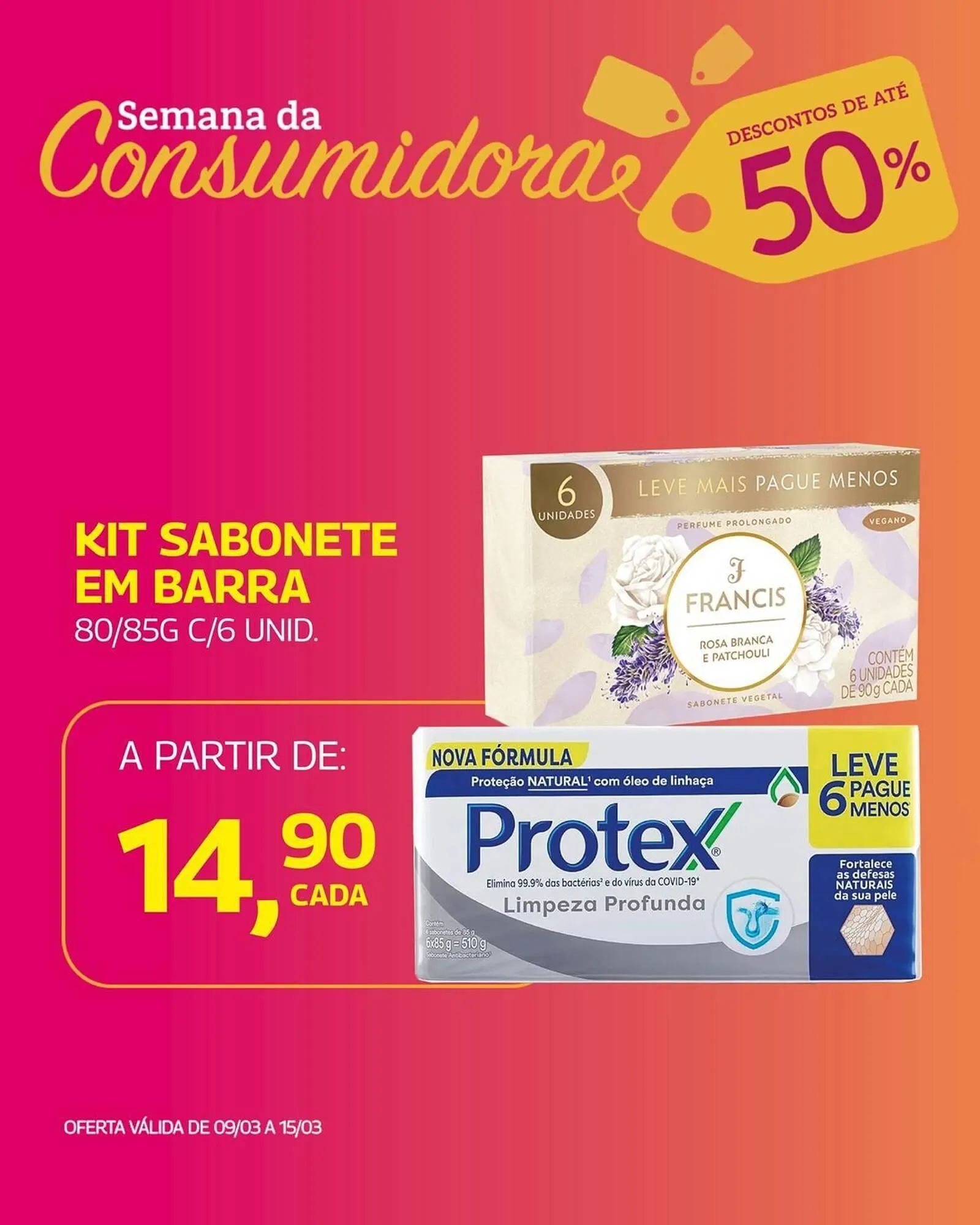 Encarte de Folheto Lojas Rede 9 de março até 15 de março 2026 - Pagina 9