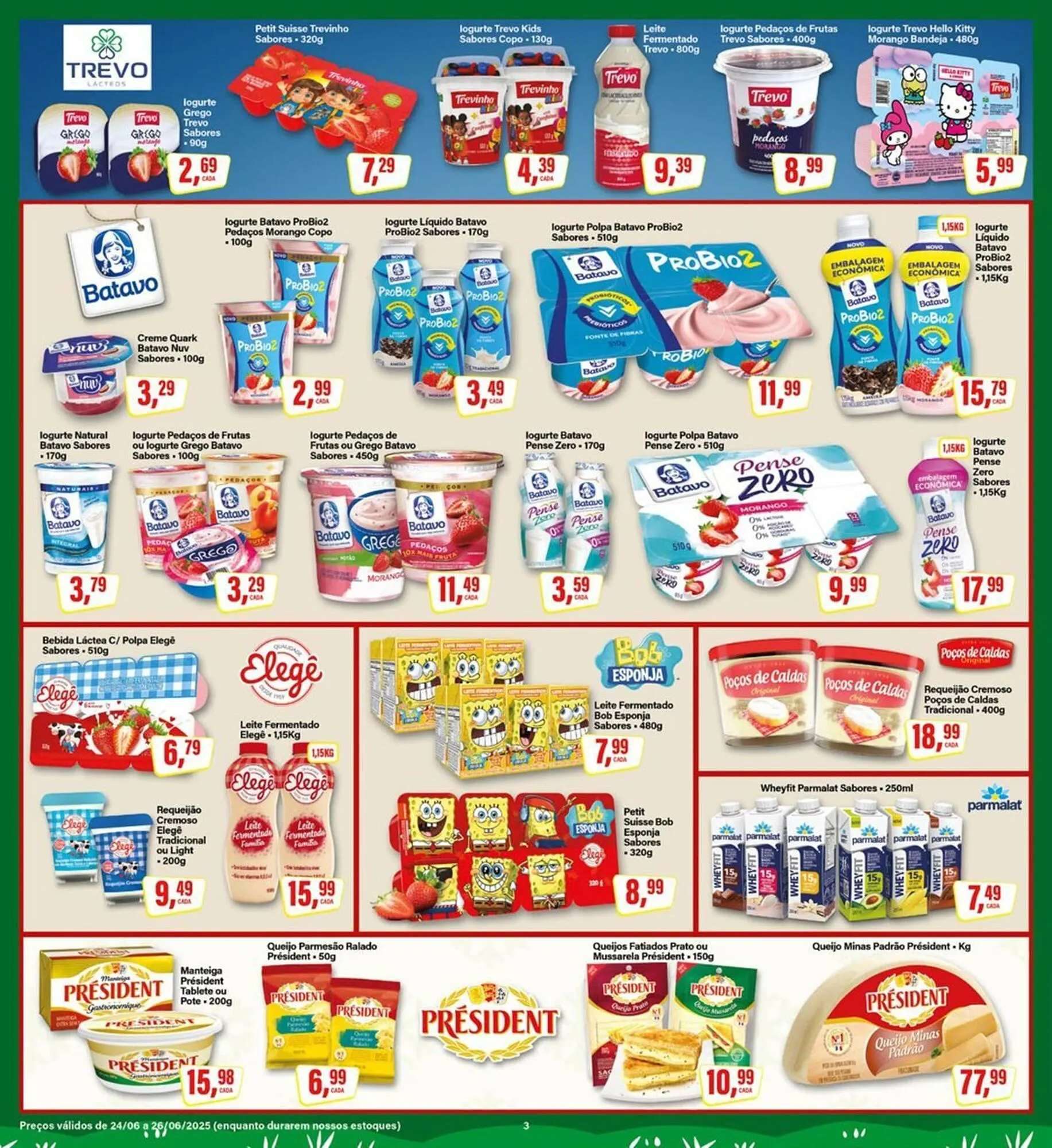 Encarte de Catálogo Rede Supermarket 24 de junho até 26 de junho 2025 - Pagina 3