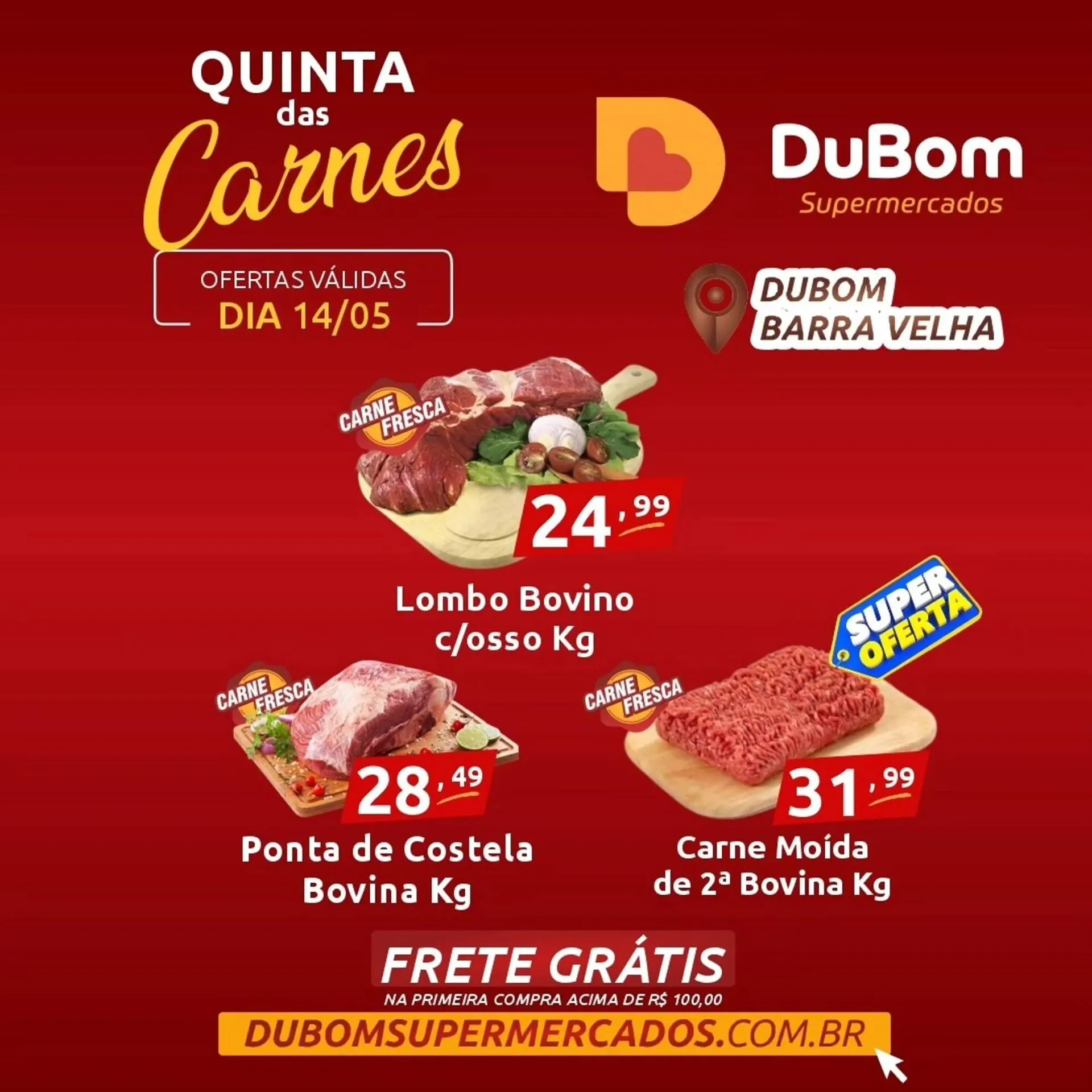Encarte de Catálogo Dubom Supermercados 14 de maio até 14 de maio 2026 - Pagina 1