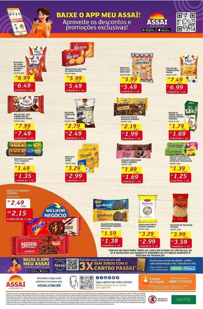 Encarte de Ofertas Assaí Atacadista 5 de junho até 9 de junho 2024 - Pagina 4