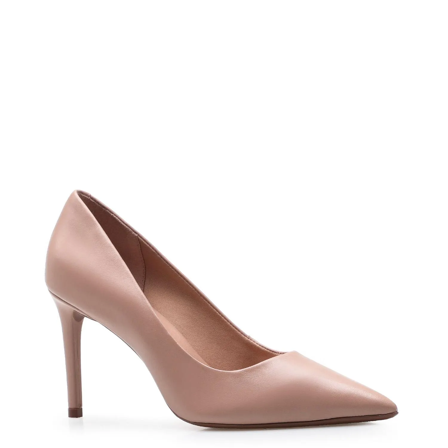 Scarpin Classic Couro Bege