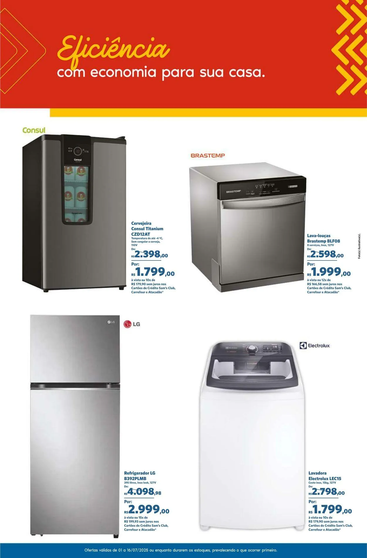 Encarte de Sam's Club 1 de julho até 16 de julho 2025 - Pagina 10