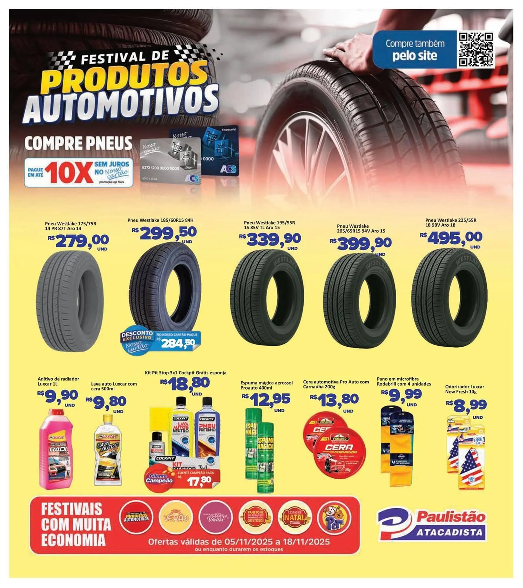 Encarte de Catálogo Paulistão Supermercados 5 de novembro até 18 de novembro 2025 - Pagina 1