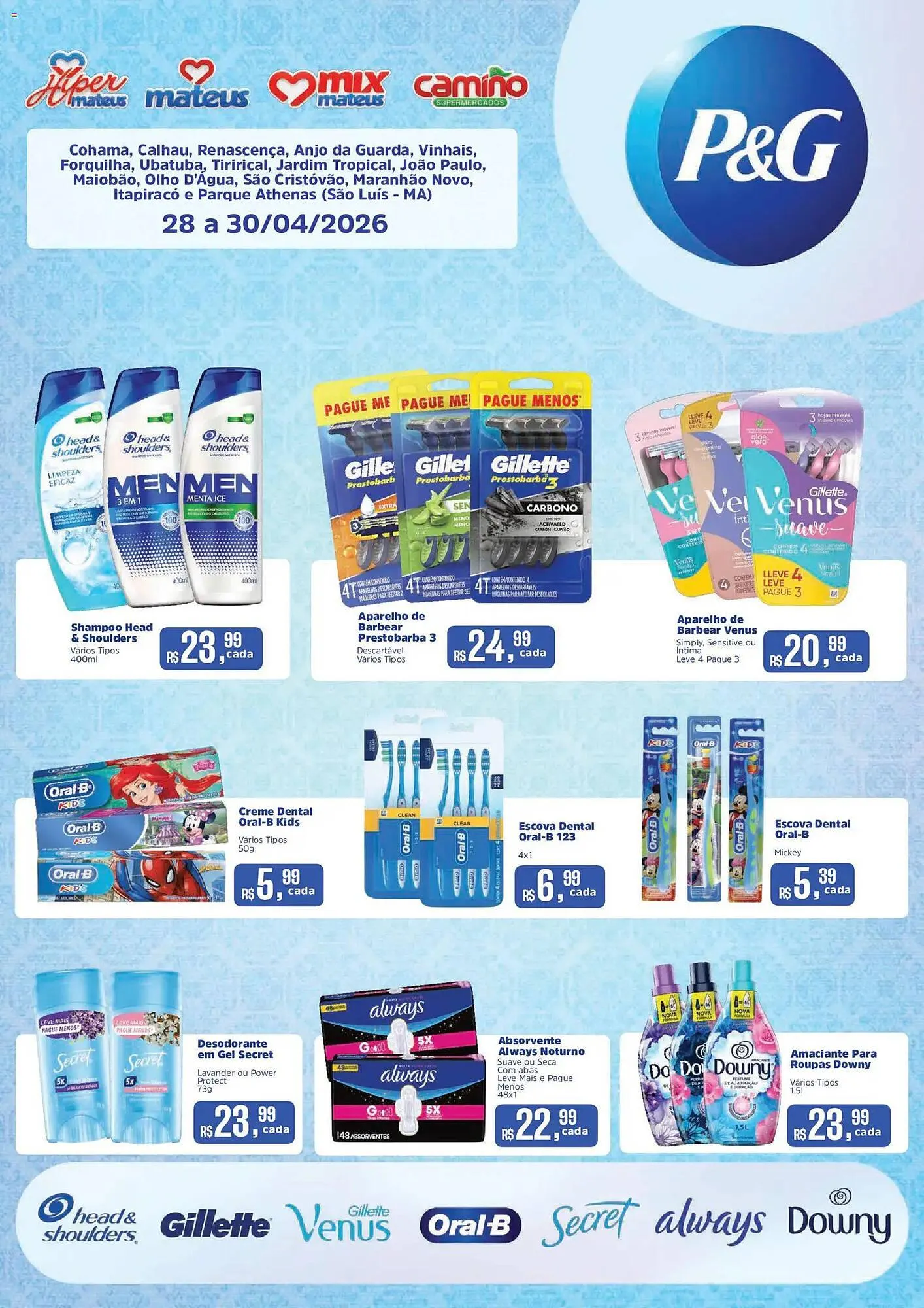 Encarte de Catálogo Supermercados Mateus 28 de abril até 30 de abril 2026 - Pagina 1