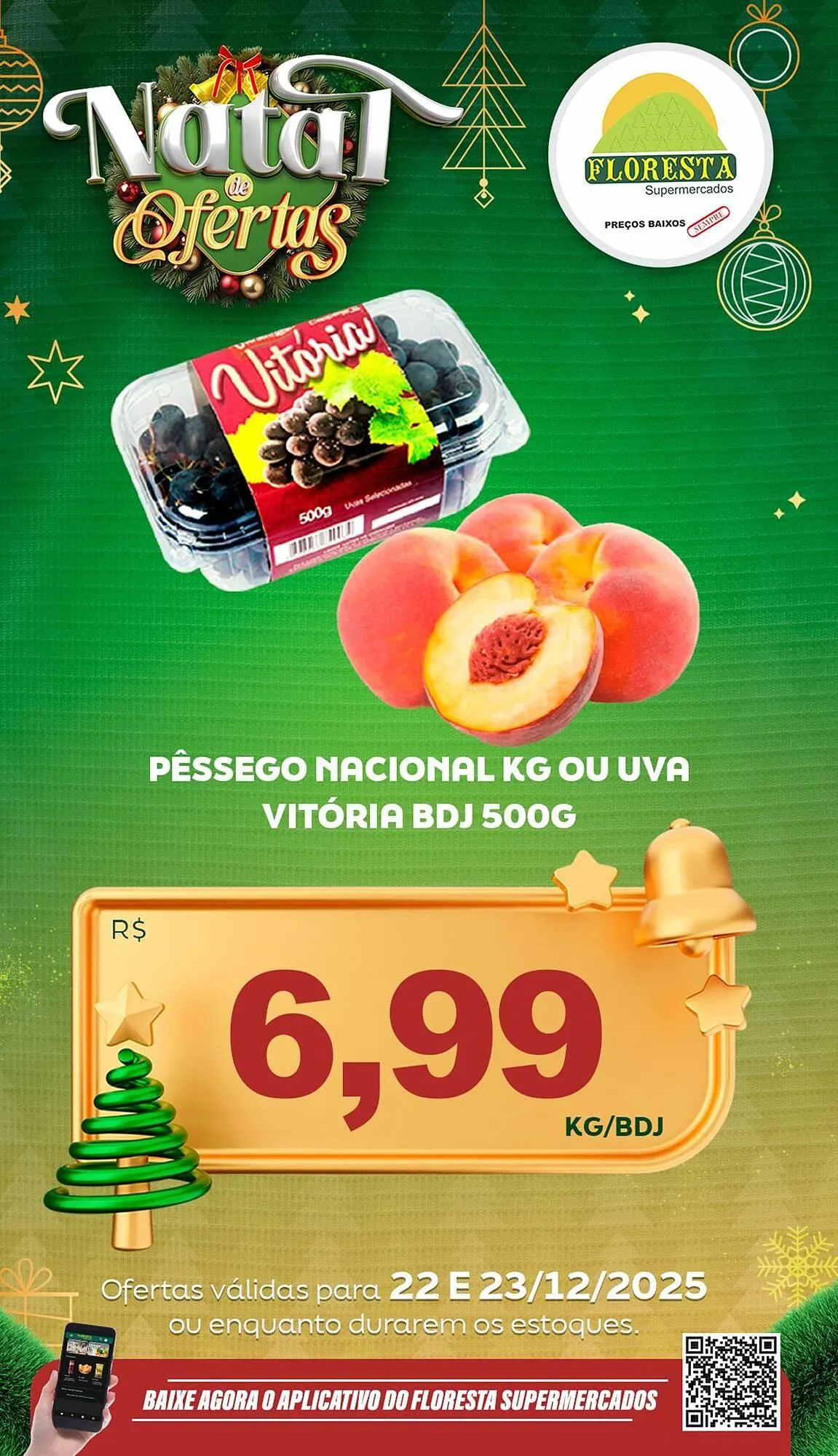 Encarte de Catálogo Floresta Supermercados 22 de dezembro até 23 de dezembro 2025 - Pagina 1
