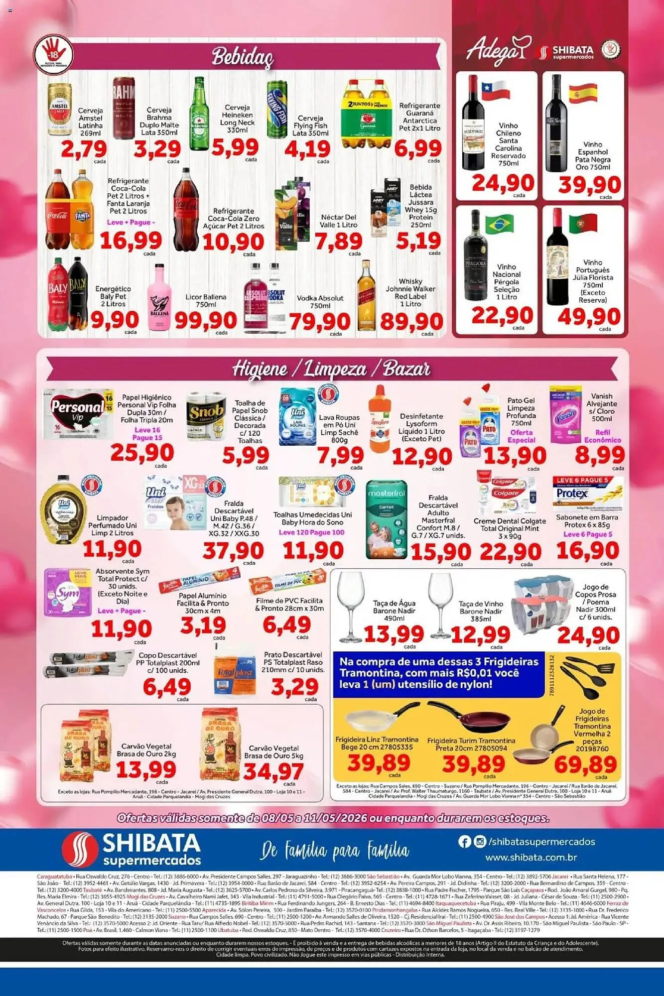 Encarte de Folheto Shibata Supermercados 8 de maio até 11 de maio 2026 - Pagina 4