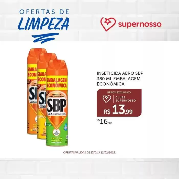 Encarte de Encarte Super Nosso 28 de janeiro até 12 de fevereiro 2025 - Pagina 1